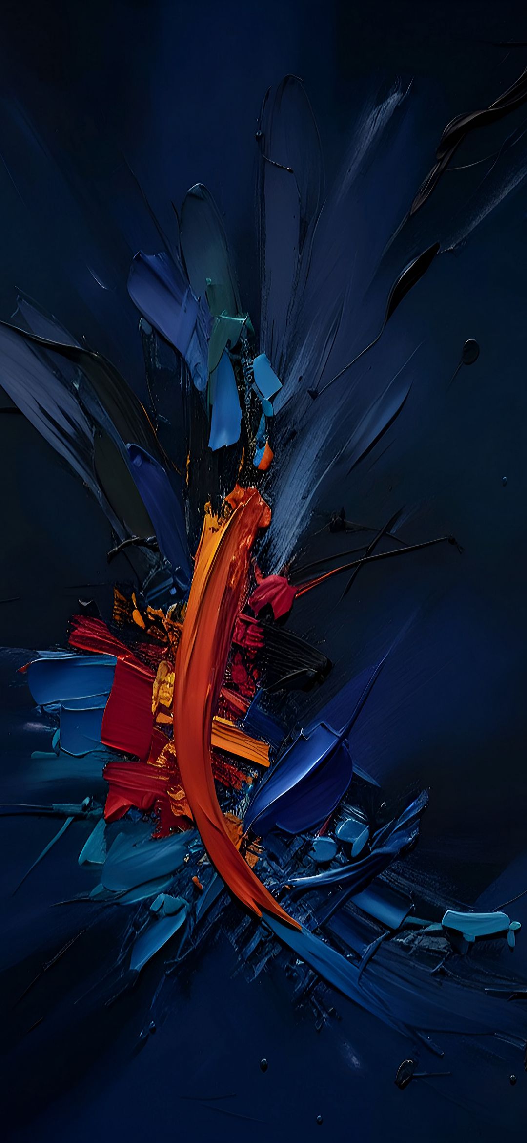 Abstract Midnight Bloom - random wallpaper for OpersCraft