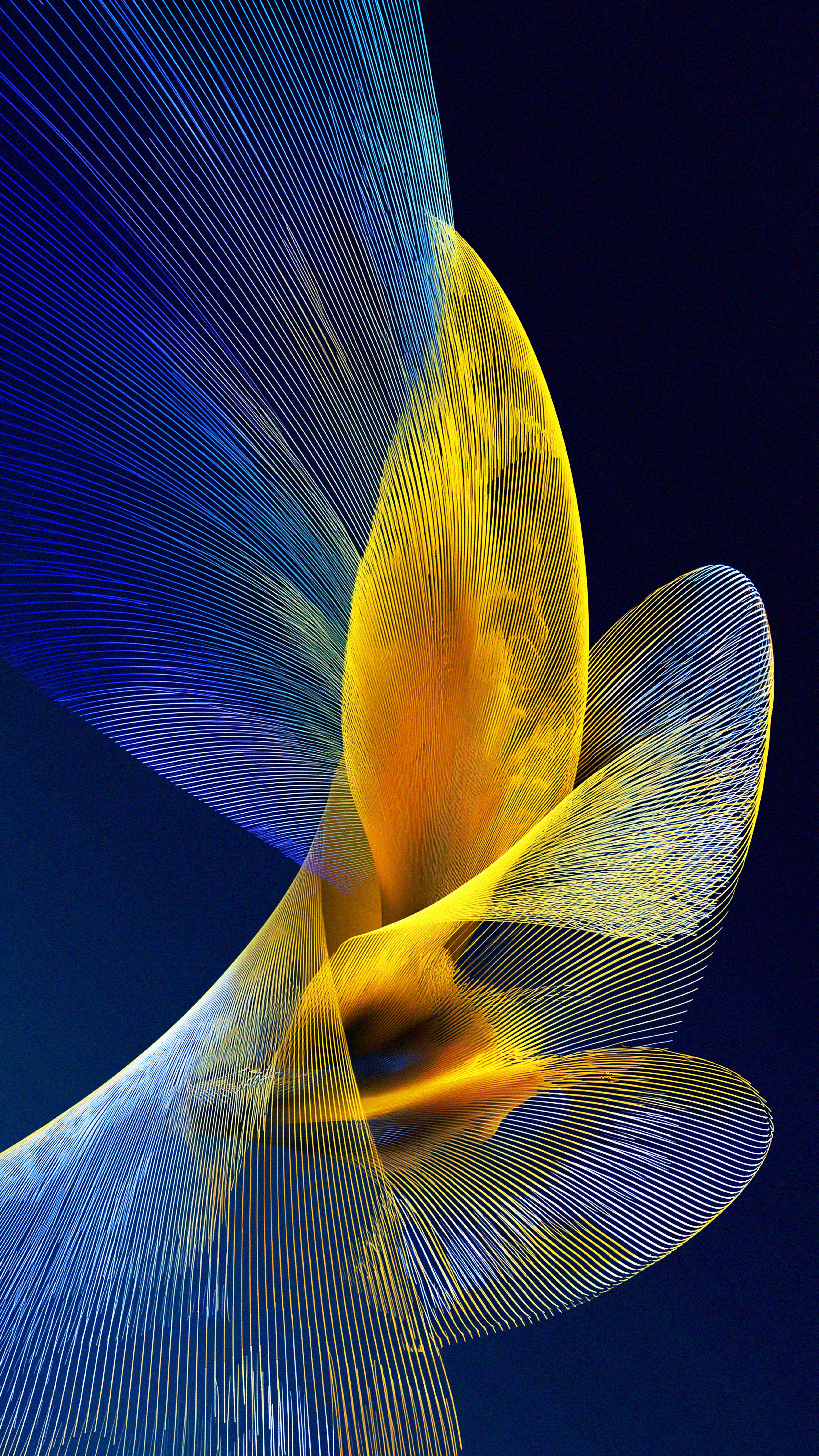 Abstract Neon Flow - abstract wallpaper for OpersCraft