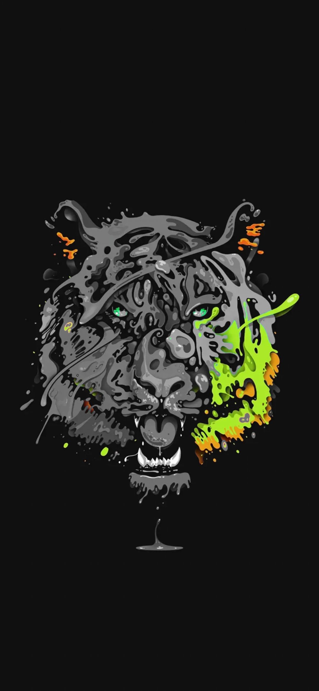 Abstract Panther Illustration - random wallpaper for OpersCraft
