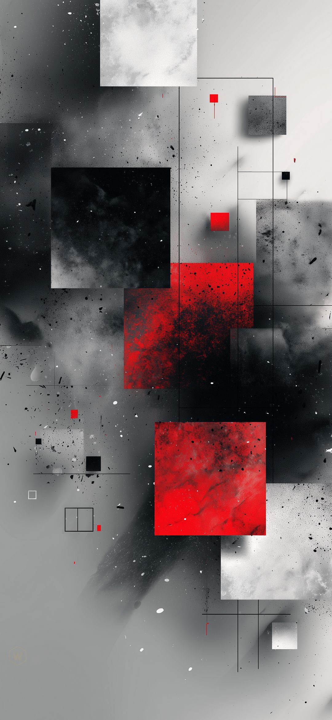 Abstract Red and Black - abstract wallpaper for OpersCraft
