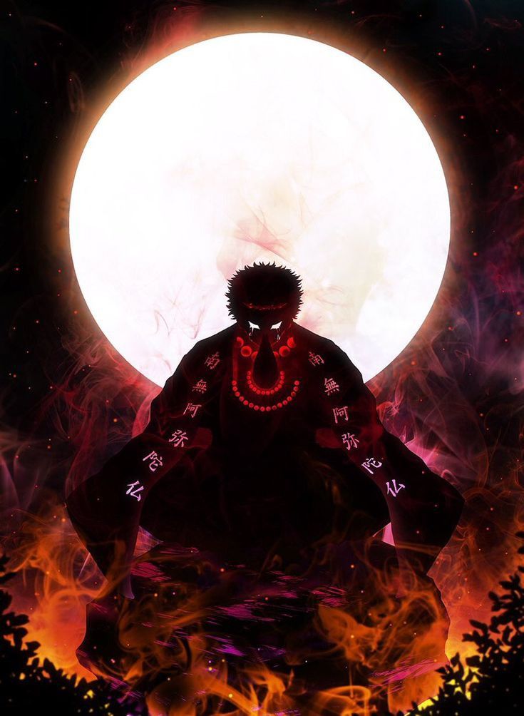 Akainu Under the Moon - one piece wallpaper for OpersCraft