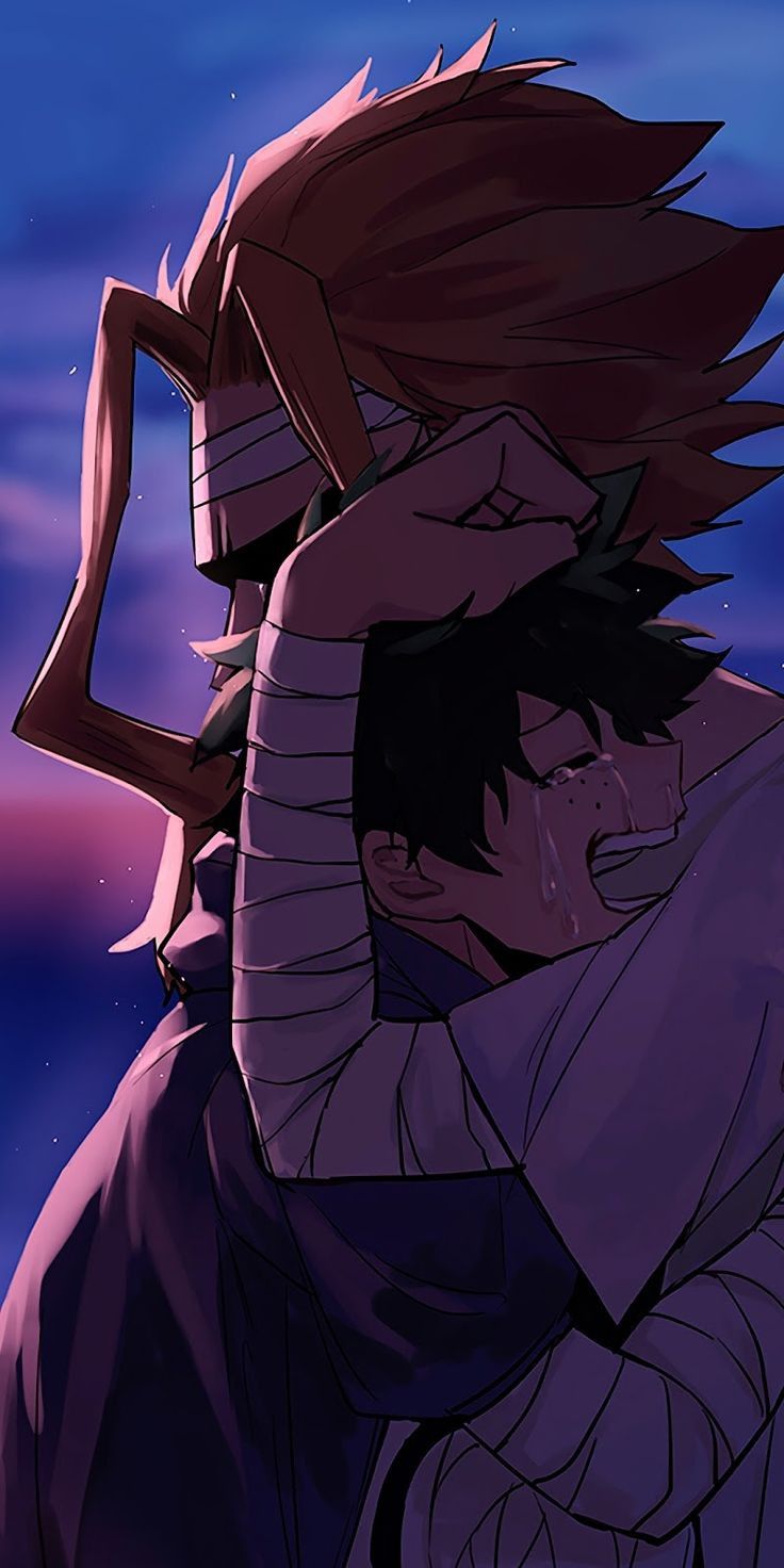 All Might's Comforting Embrace - anime wallpaper for OpersCraft