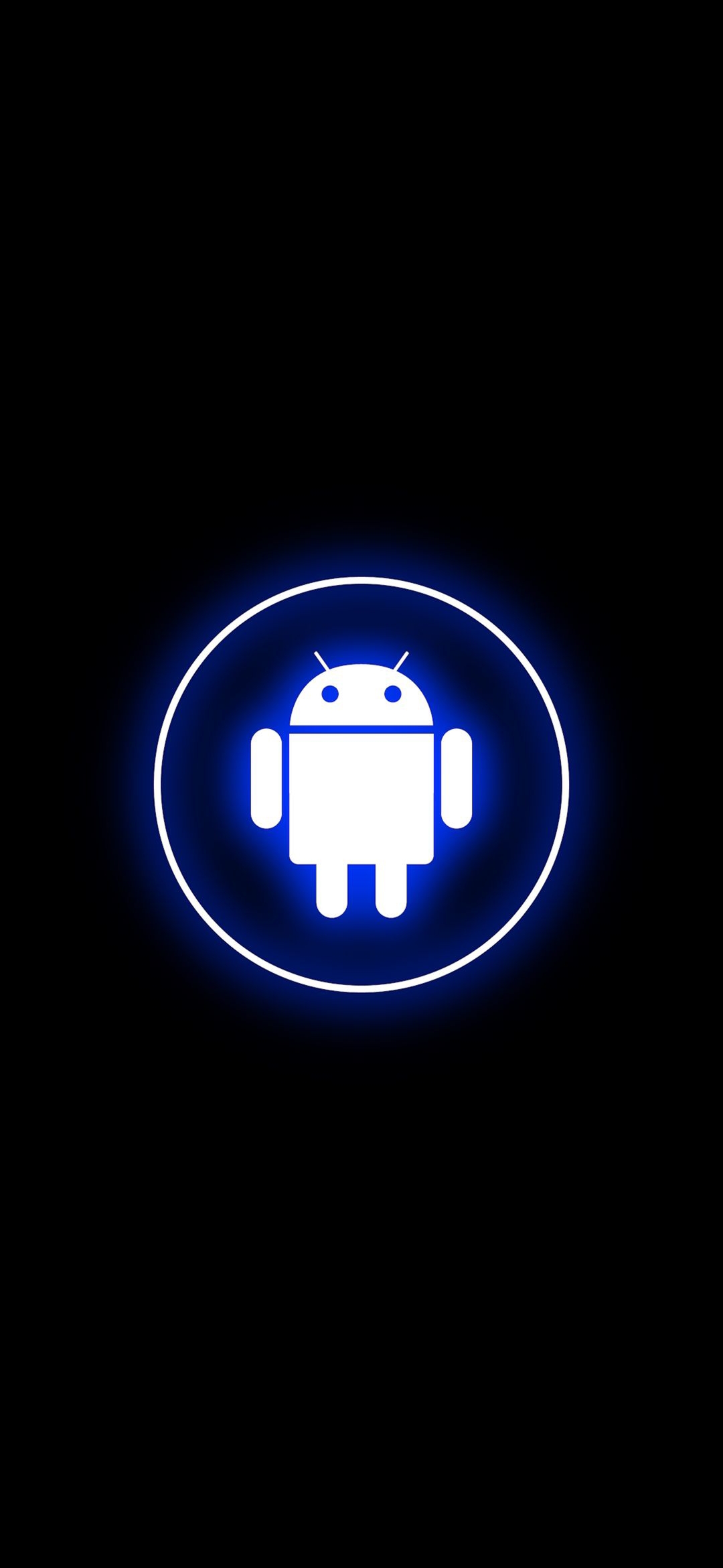 Android Neon Glow - technology wallpaper for OpersCraft