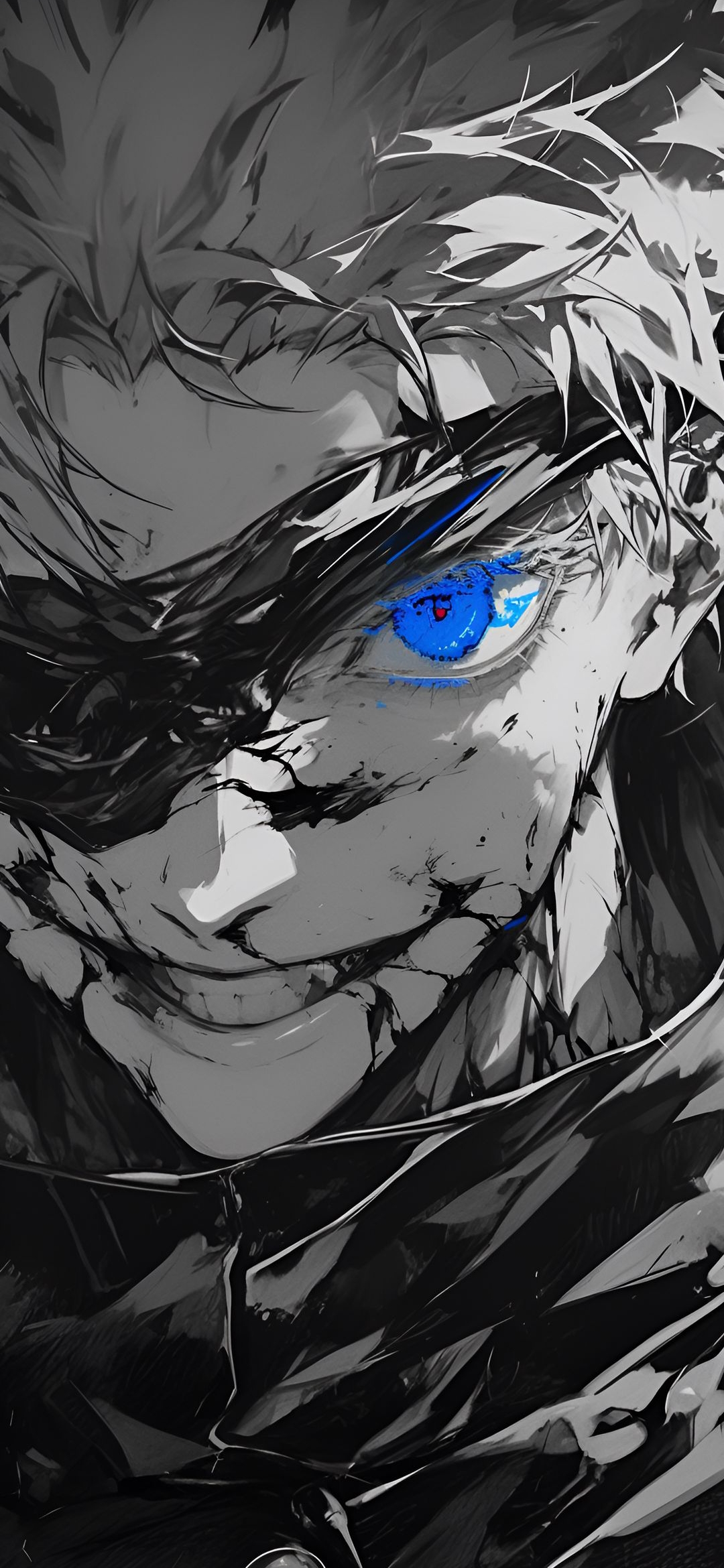 Anime Character Blue Eye - dope wallpaper for OpersCraft