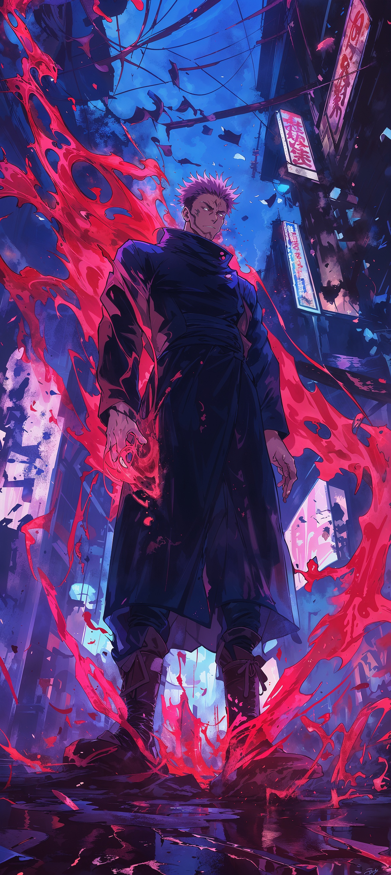 Anime City Demon - dope wallpaper for OpersCraft