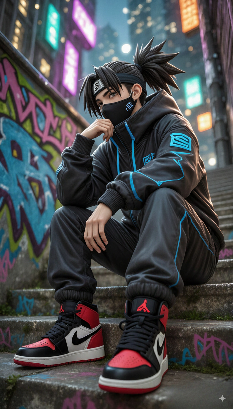 Anime Ninja Urban Style - dope wallpaper for OpersCraft
