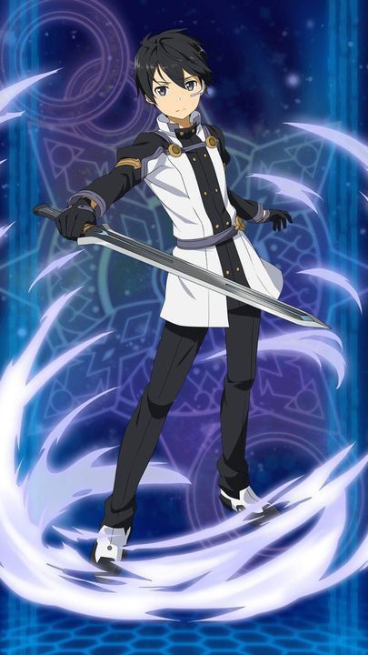 Anime Swordsman with Magic - anime wallpaper for OpersCraft