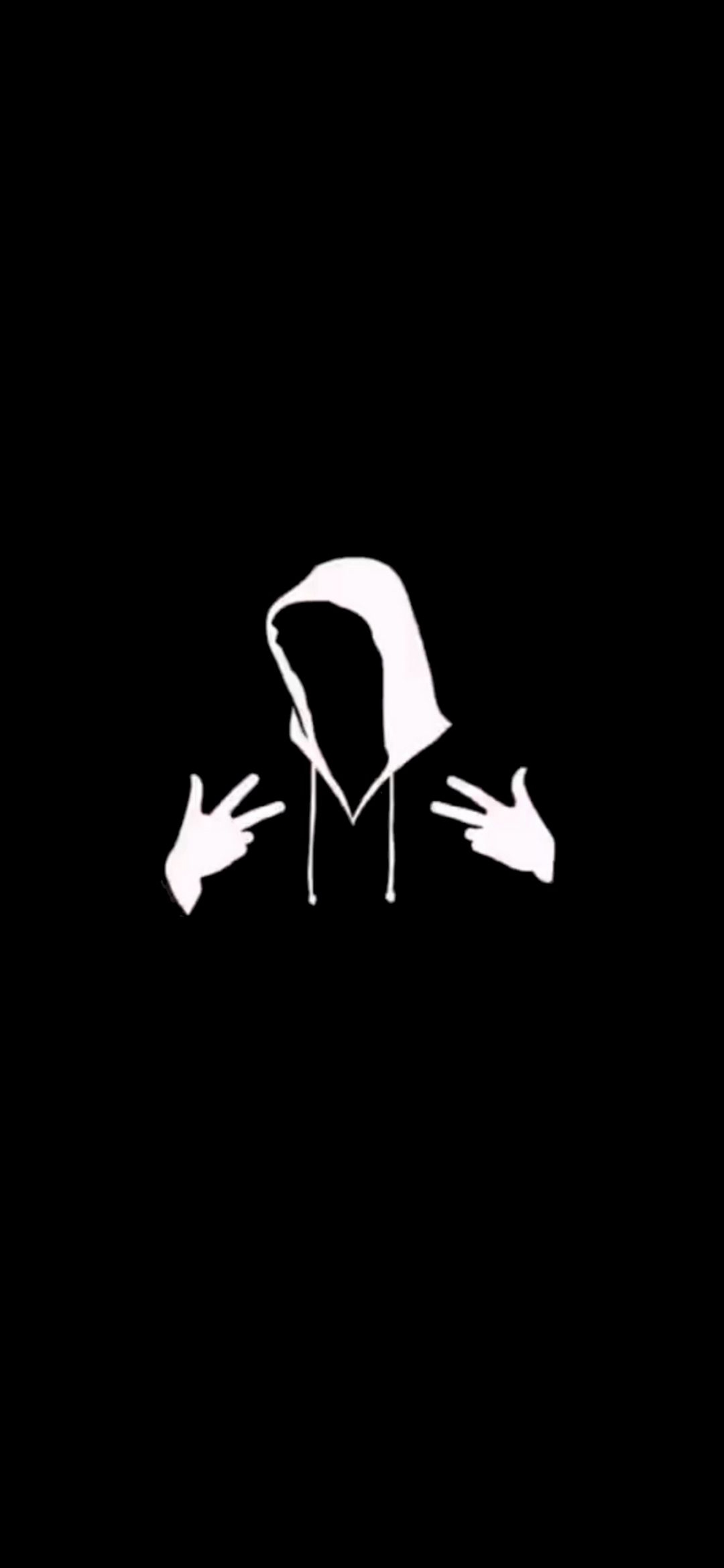 Anonymous Figure in Hoodie - abstract wallpaper for OpersCraft