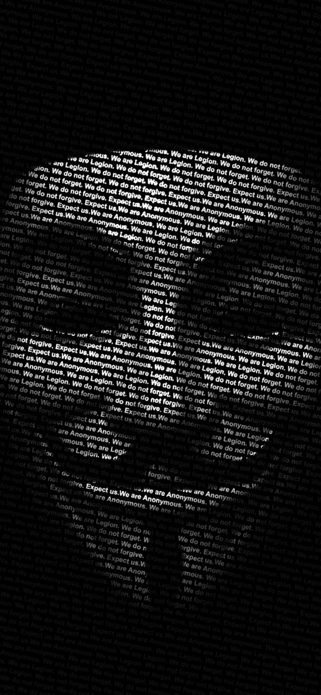 Anonymous Legion Message - anonymous wallpaper for OpersCraft