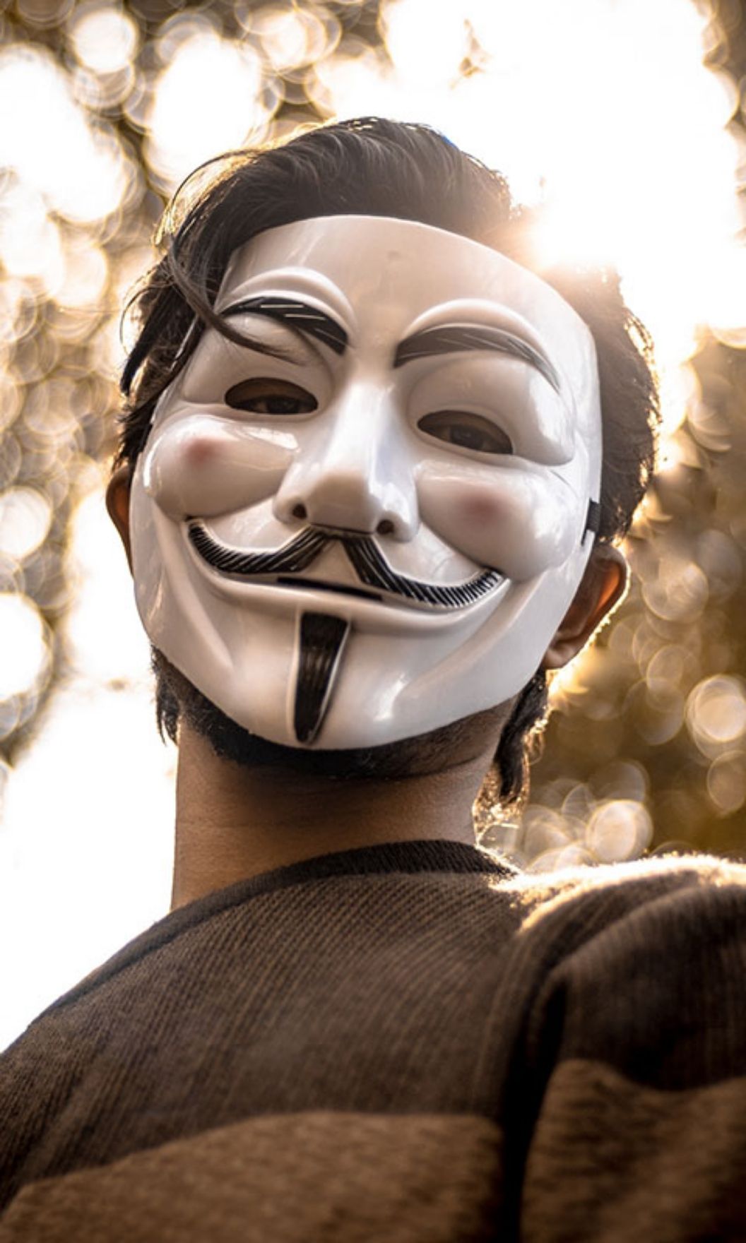 Anonymous Mask Sunlight - anonymous wallpaper for OpersCraft