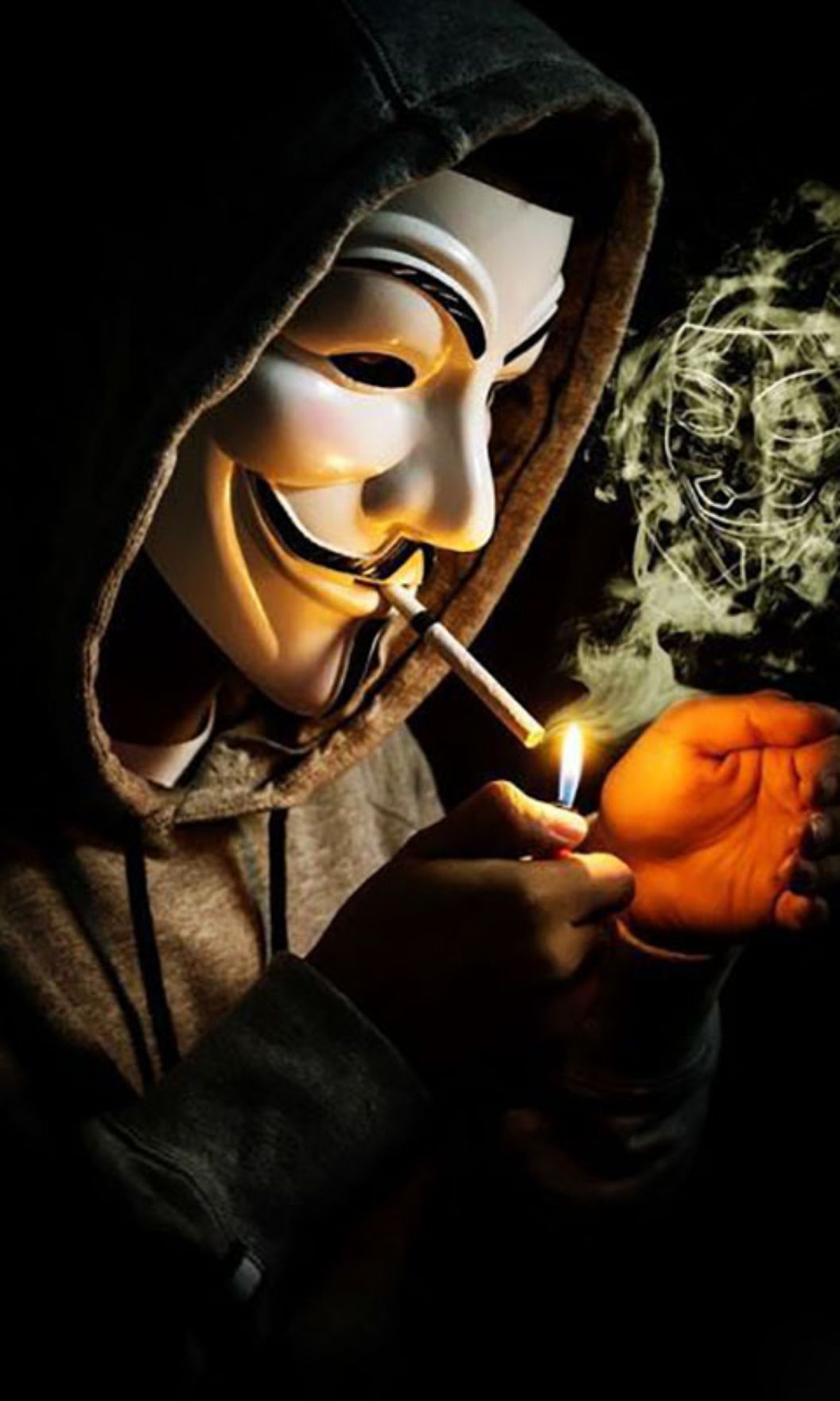 Anonymous Smoker - anonymous wallpaper for OpersCraft