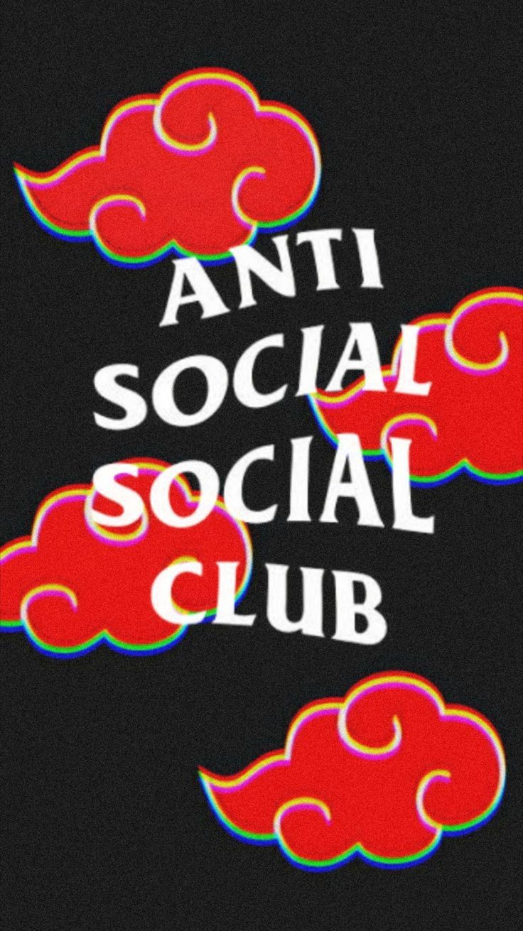 Anti Social Club Clouds - supreme wallpaper for OpersCraft