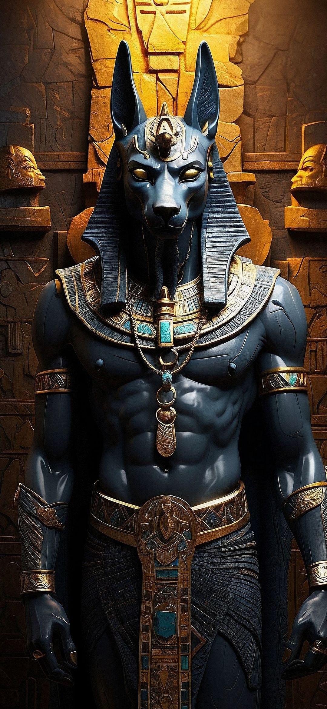 Anubis: Guardian of Afterlife - egyptian wallpaper for OpersCraft