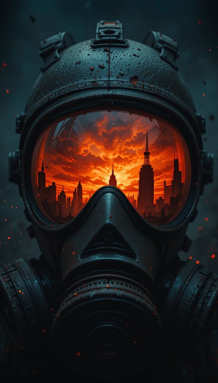 Apocalyptic Cityscape 3D Wallpaper - random wallpaper for OpersCraft