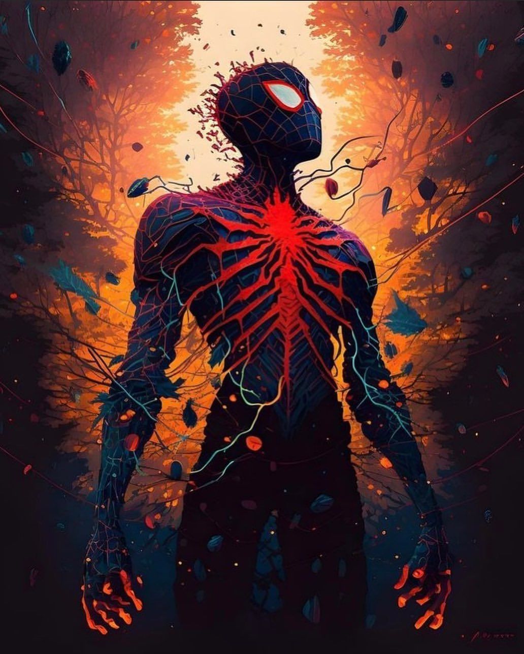 Arachnid Hero Abstract - abstract wallpaper for OpersCraft
