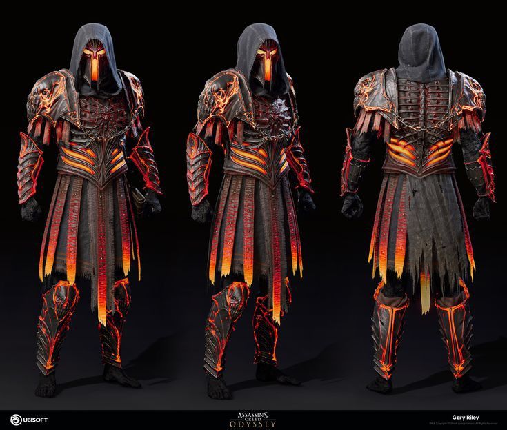 Assassin's Creed Lava Armor - random wallpaper for OpersCraft