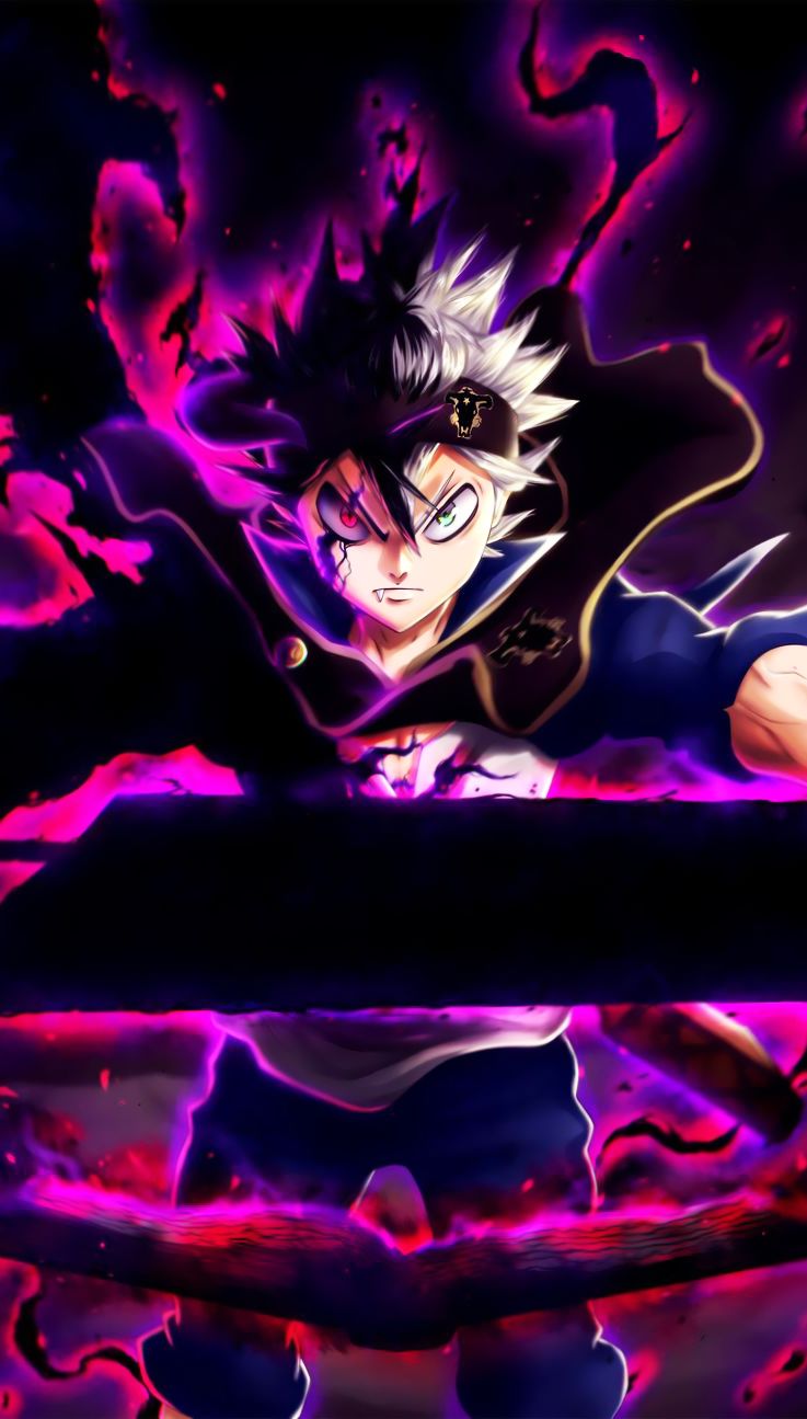 Asta Black Clover Power - anime wallpaper for OpersCraft