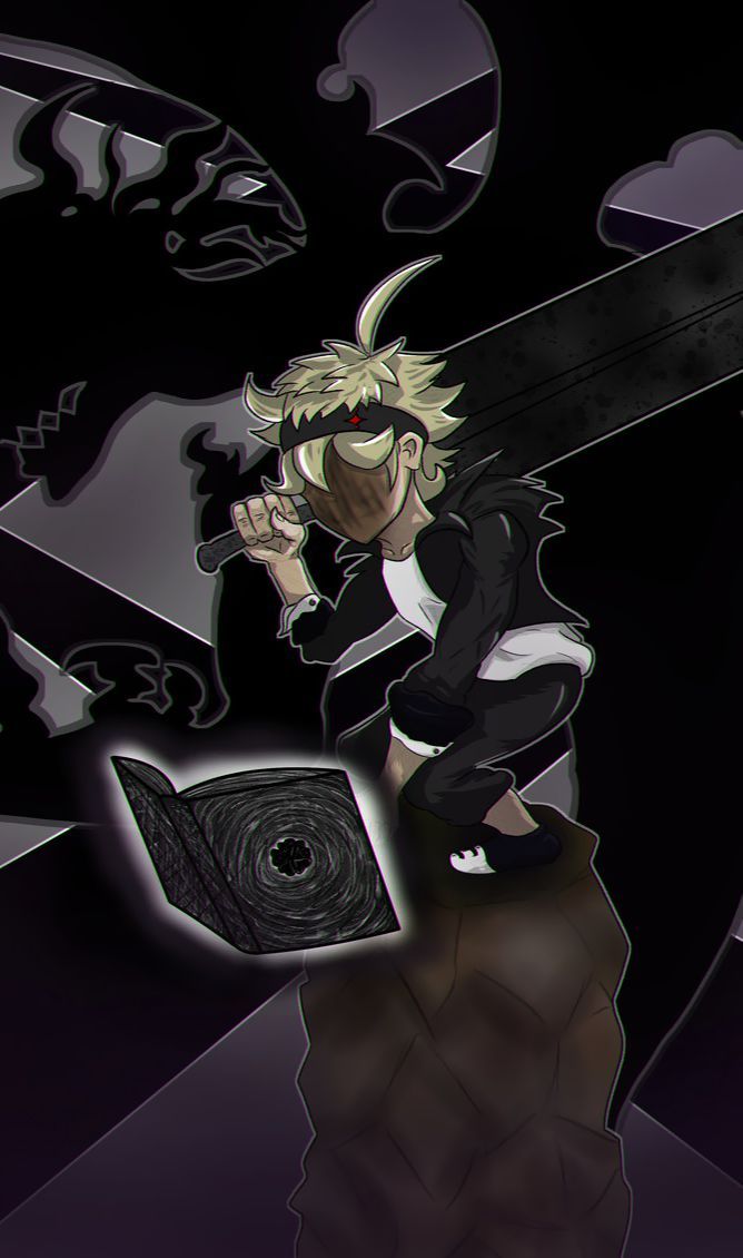 Asta Grimoire Black Clover - anime wallpaper for OpersCraft