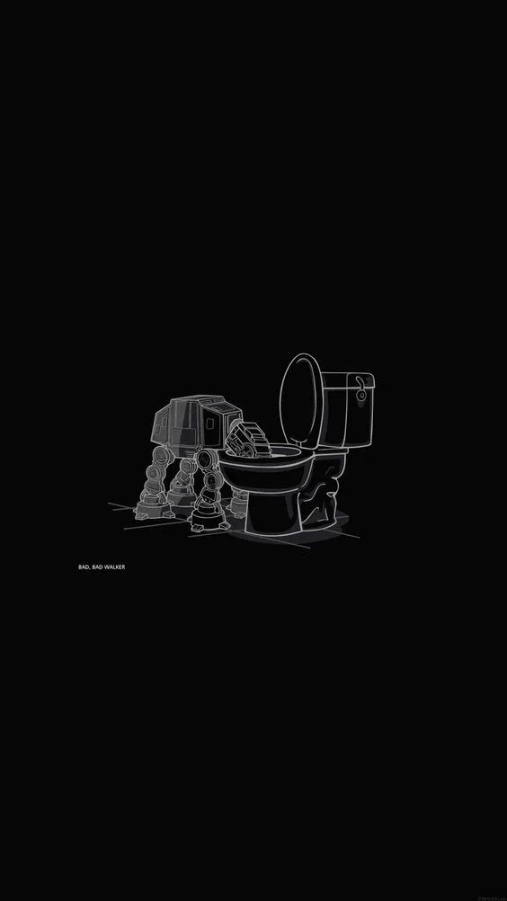 AT-AT Toilet Trouble - star wars wallpaper for OpersCraft