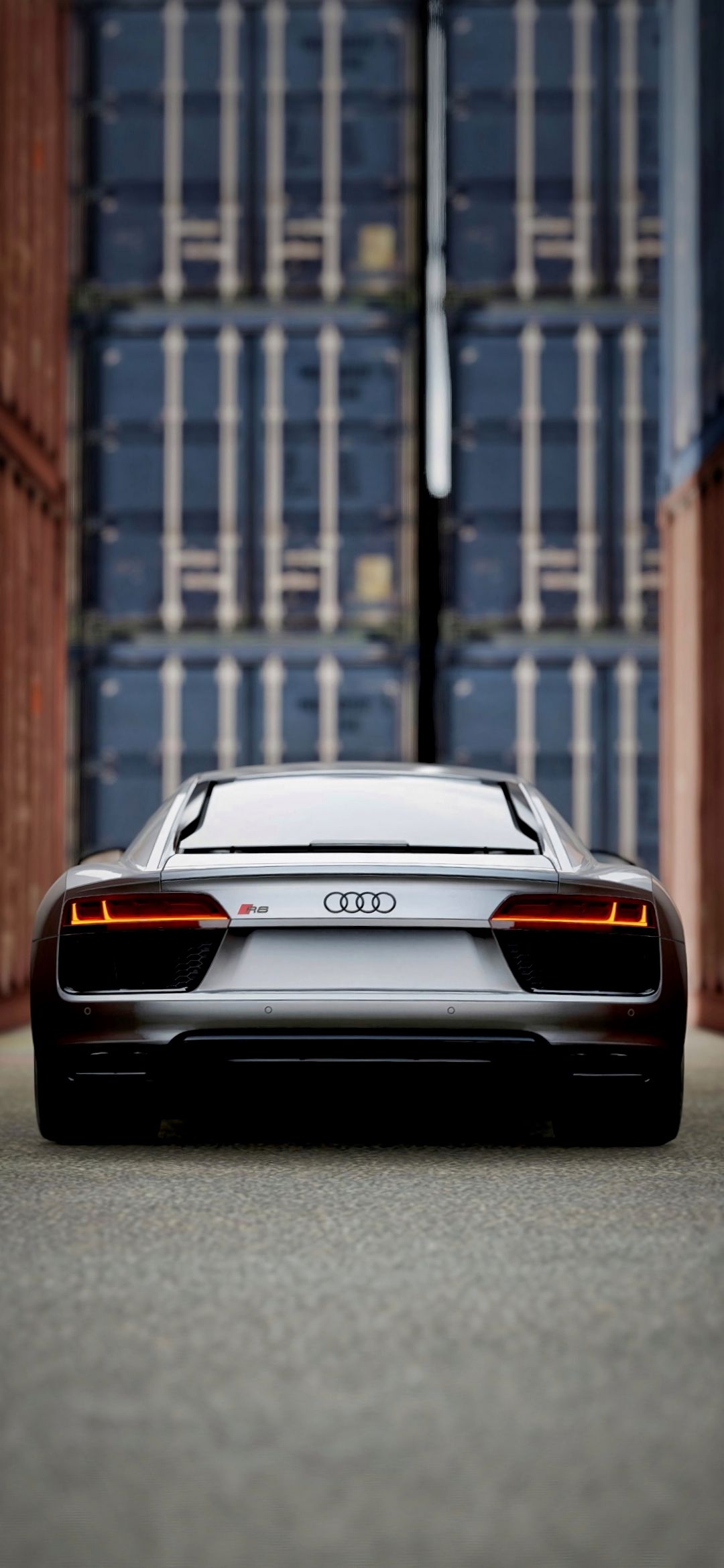 Audi R8 in Shipping Containers - audi wallpaper for OpersCraft