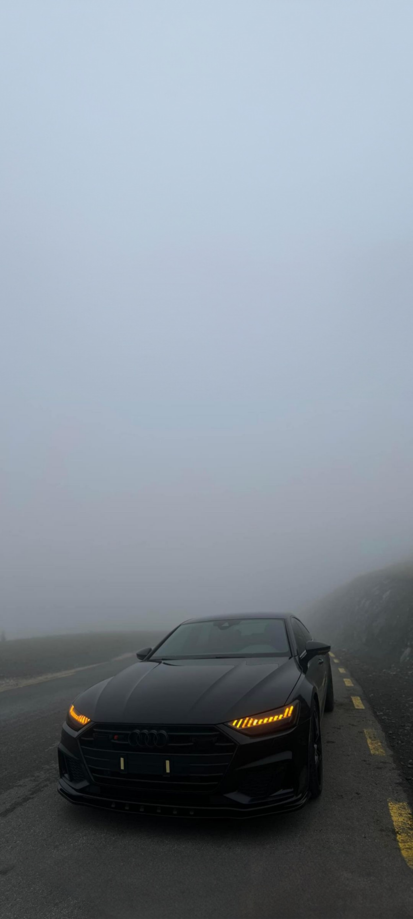 Audi RS7 Misty Road - cars wallpaper for OpersCraft