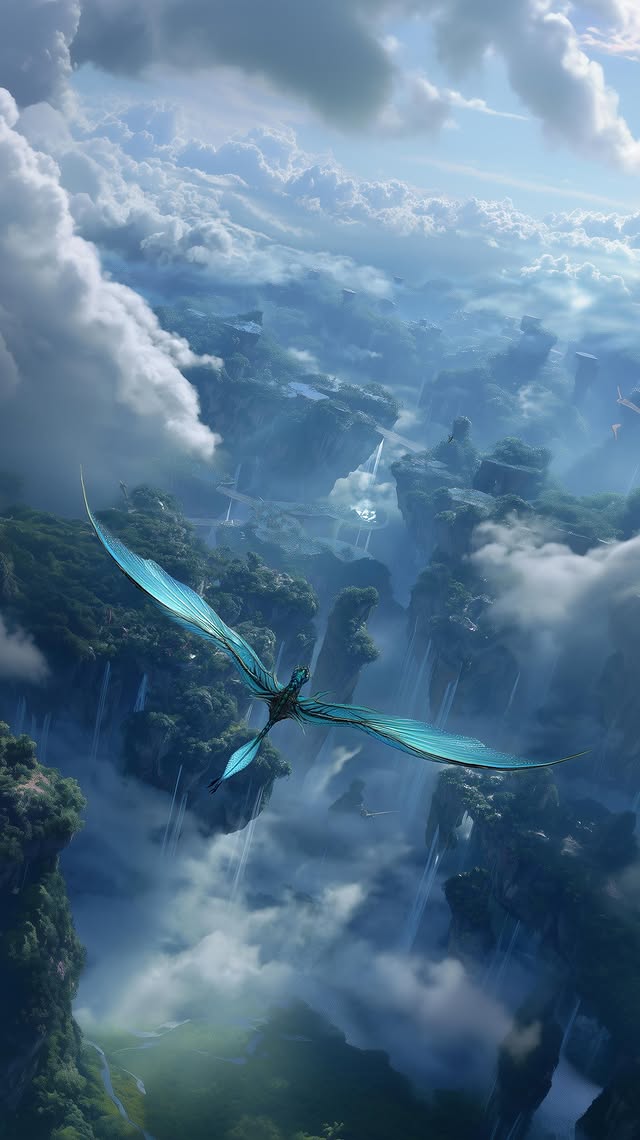 Avatar Banshee Flight - avatar wallpaper for OpersCraft