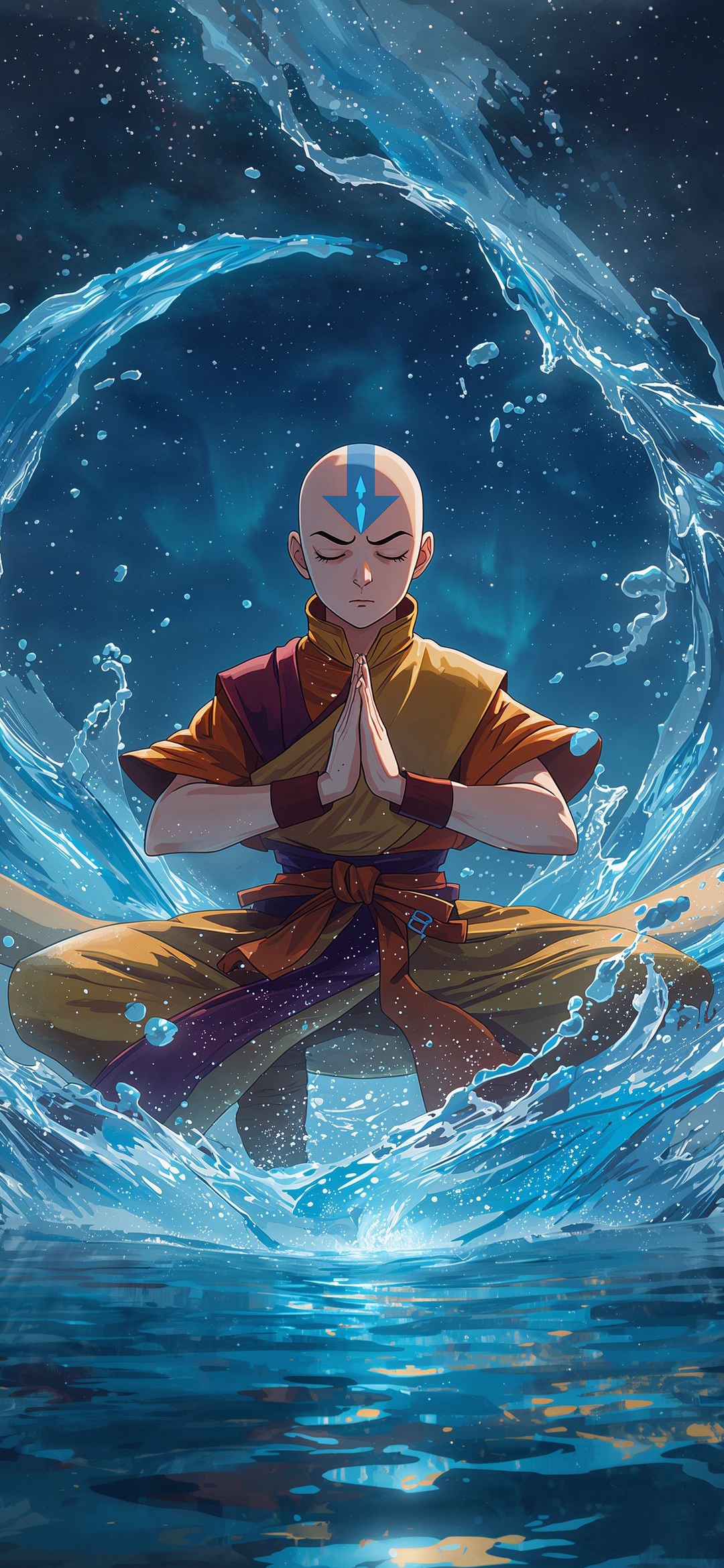 Avatar Water Meditation - avatar wallpaper for OpersCraft