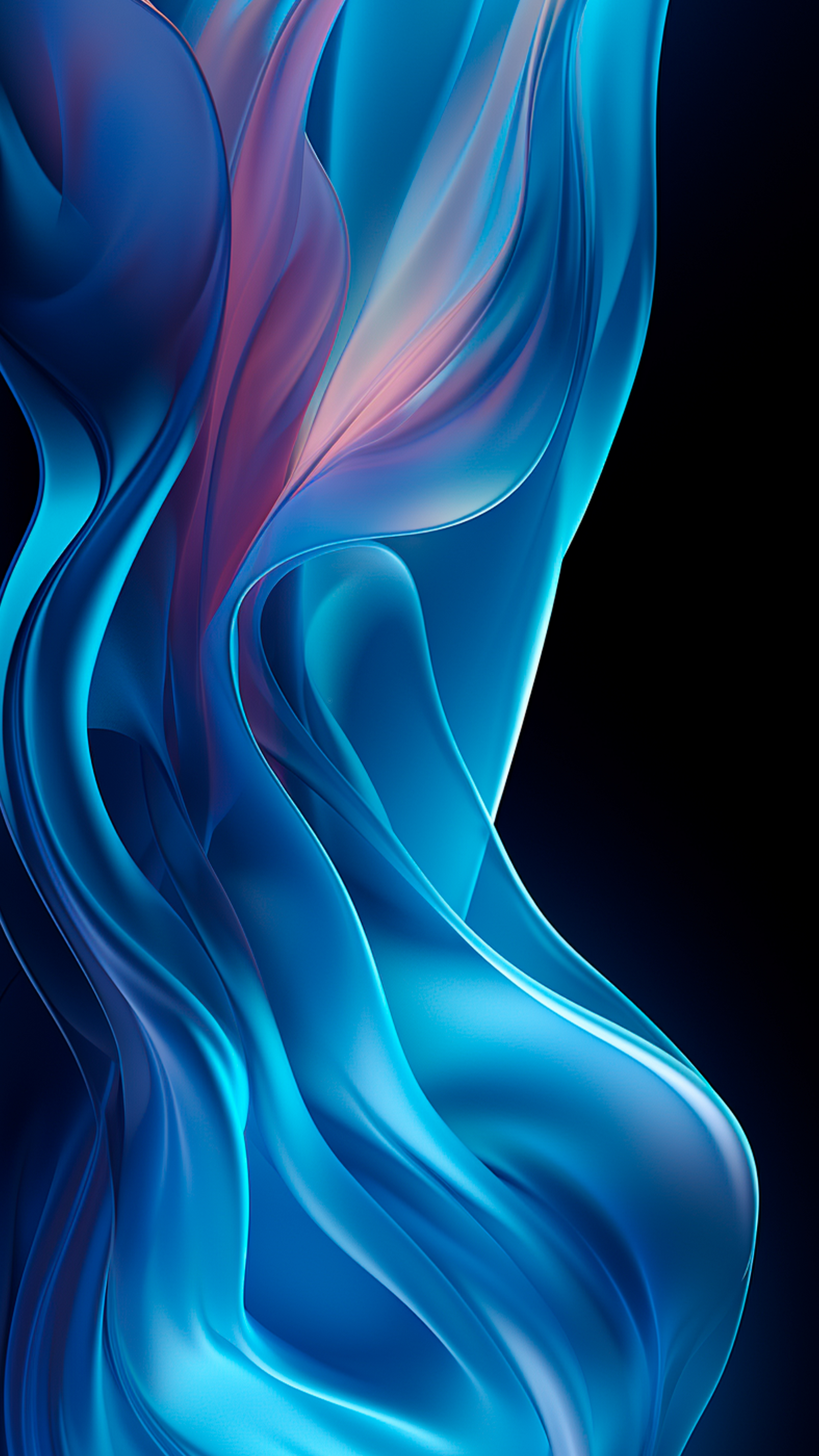Azure Abstract Flow - abstract wallpaper for OpersCraft