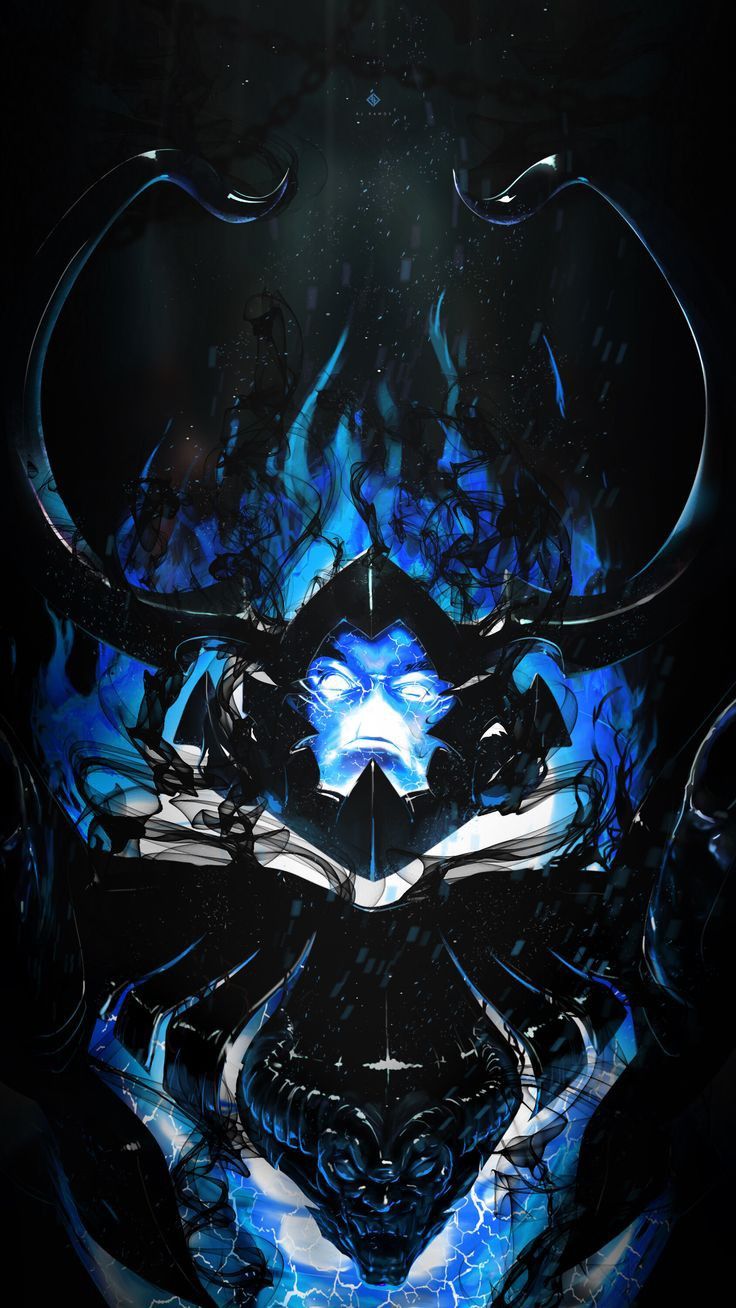 Azure Demon Lord - fantasy wallpaper for OpersCraft
