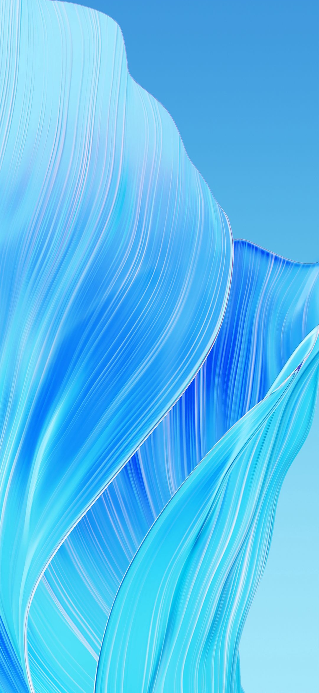 Azure Flowing Waves - abstract wallpaper for OpersCraft
