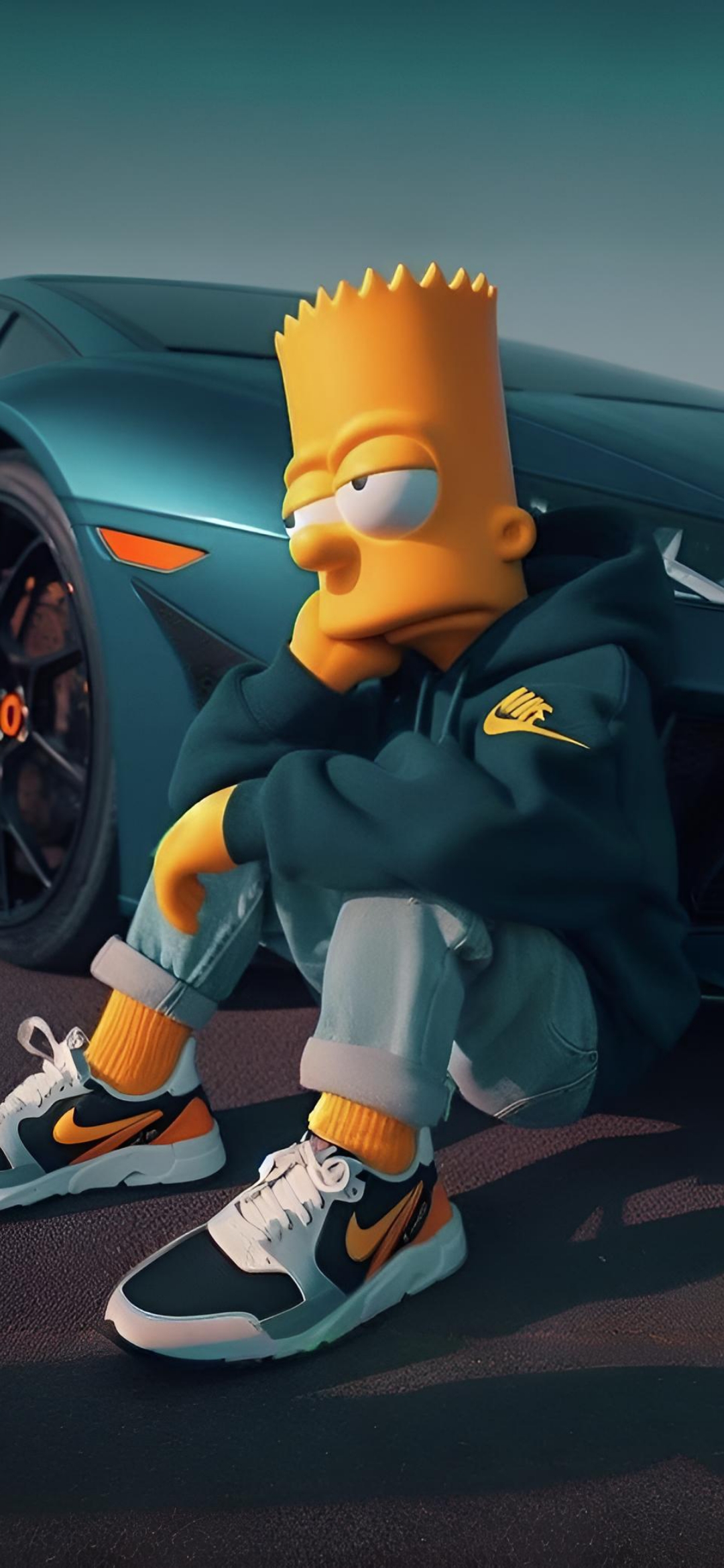 Bart's Luxury Ride - simpsons wallpaper for OpersCraft