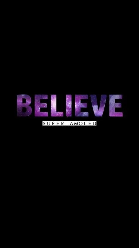 Believe Galaxy AMOLED - galaxy wallpaper for OpersCraft