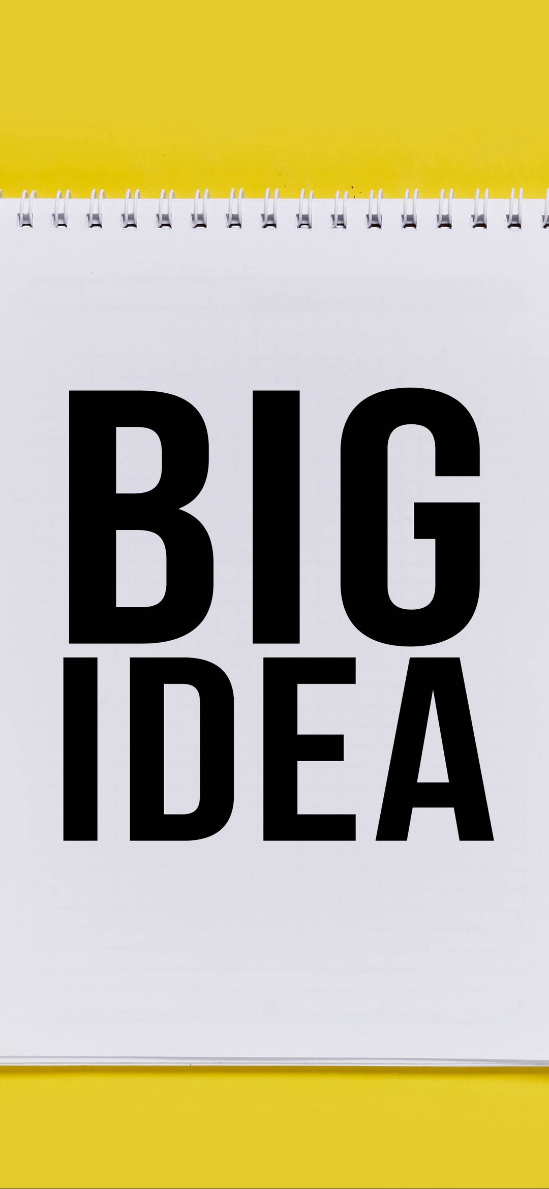 Big Idea Notebook - motivation wallpaper for OpersCraft