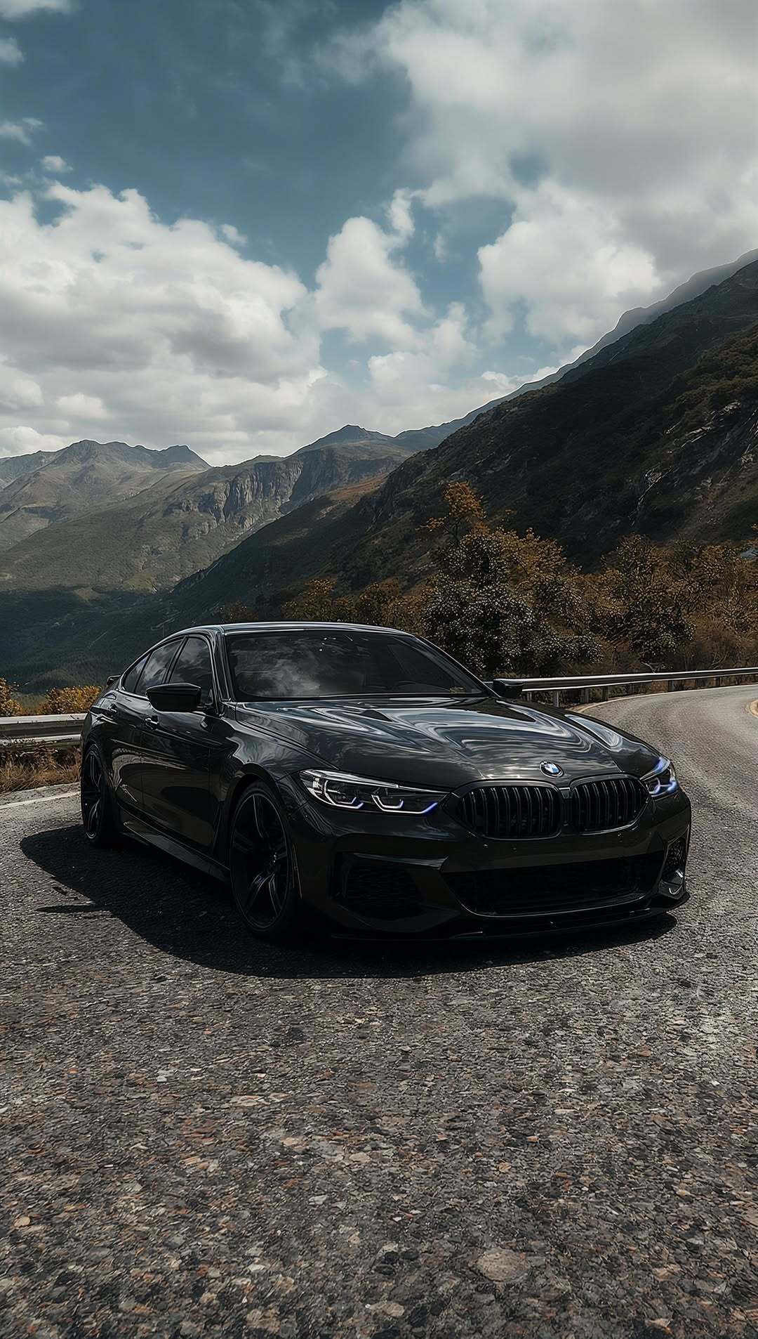 Black BMW Mountain Road - bmw wallpaper for OpersCraft