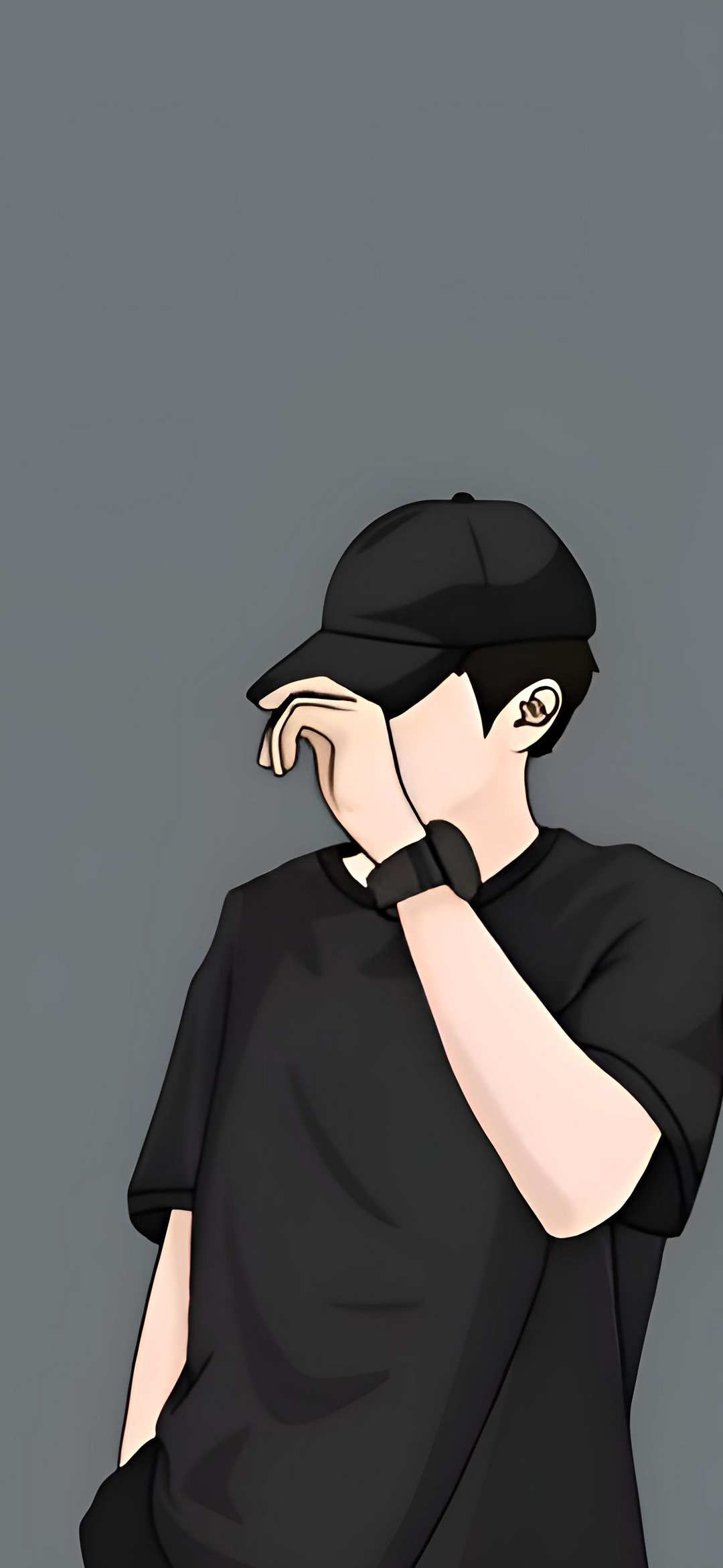 Black Cap Silhouette - ghetto wallpaper for OpersCraft
