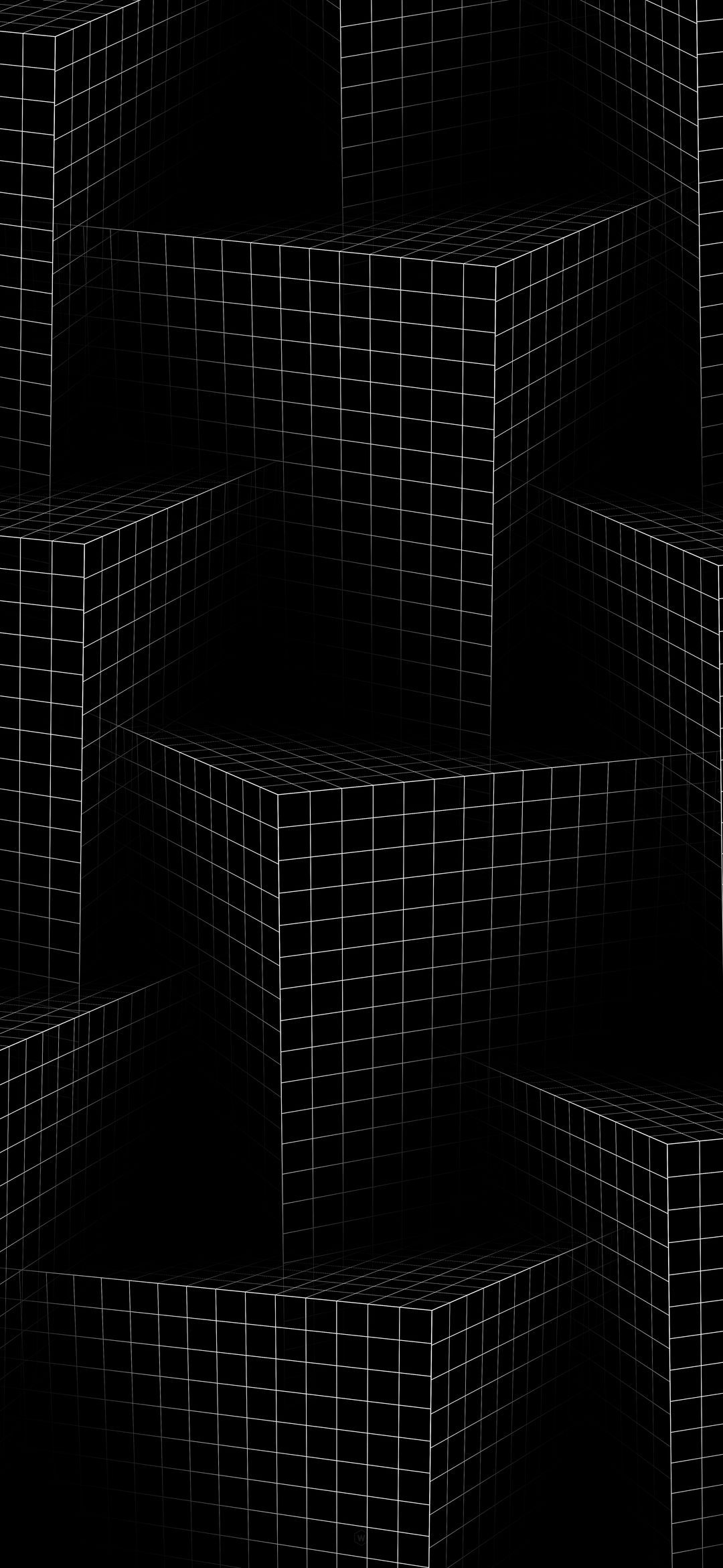 Black Grid Abstraction - abstract wallpaper for OpersCraft