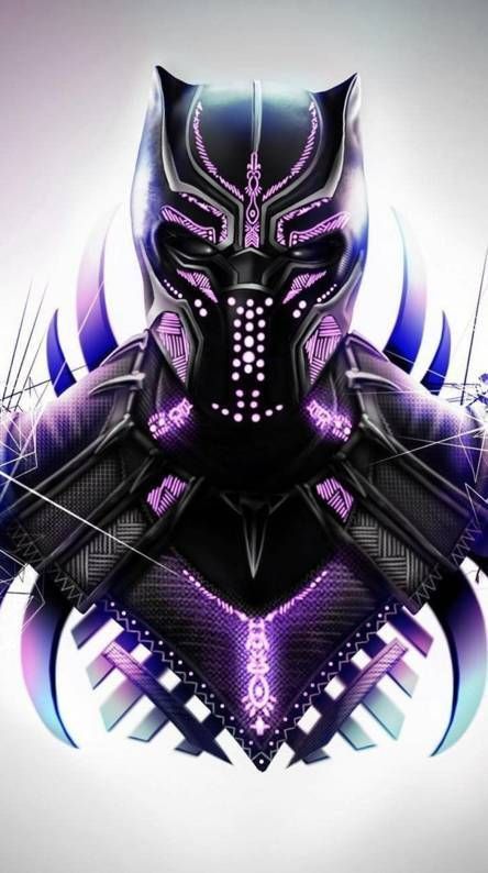 Black Panther Purple Armor - marvel wallpaper for OpersCraft