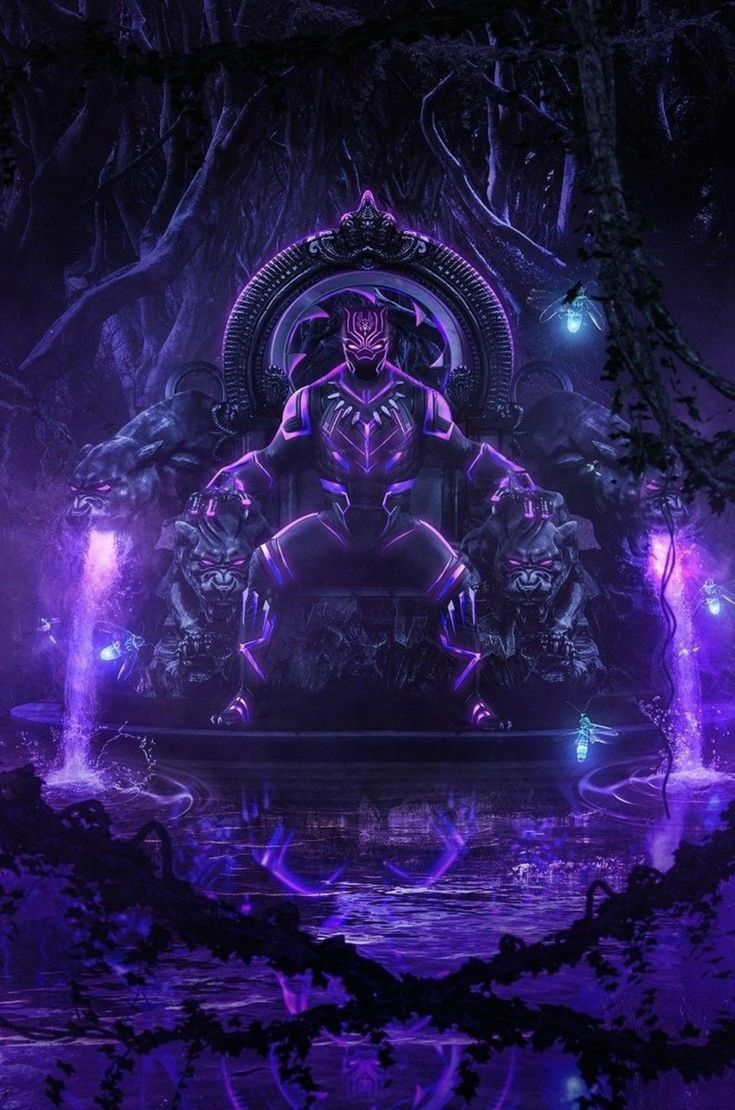 Black Panther Throne Room - marvel wallpaper for OpersCraft