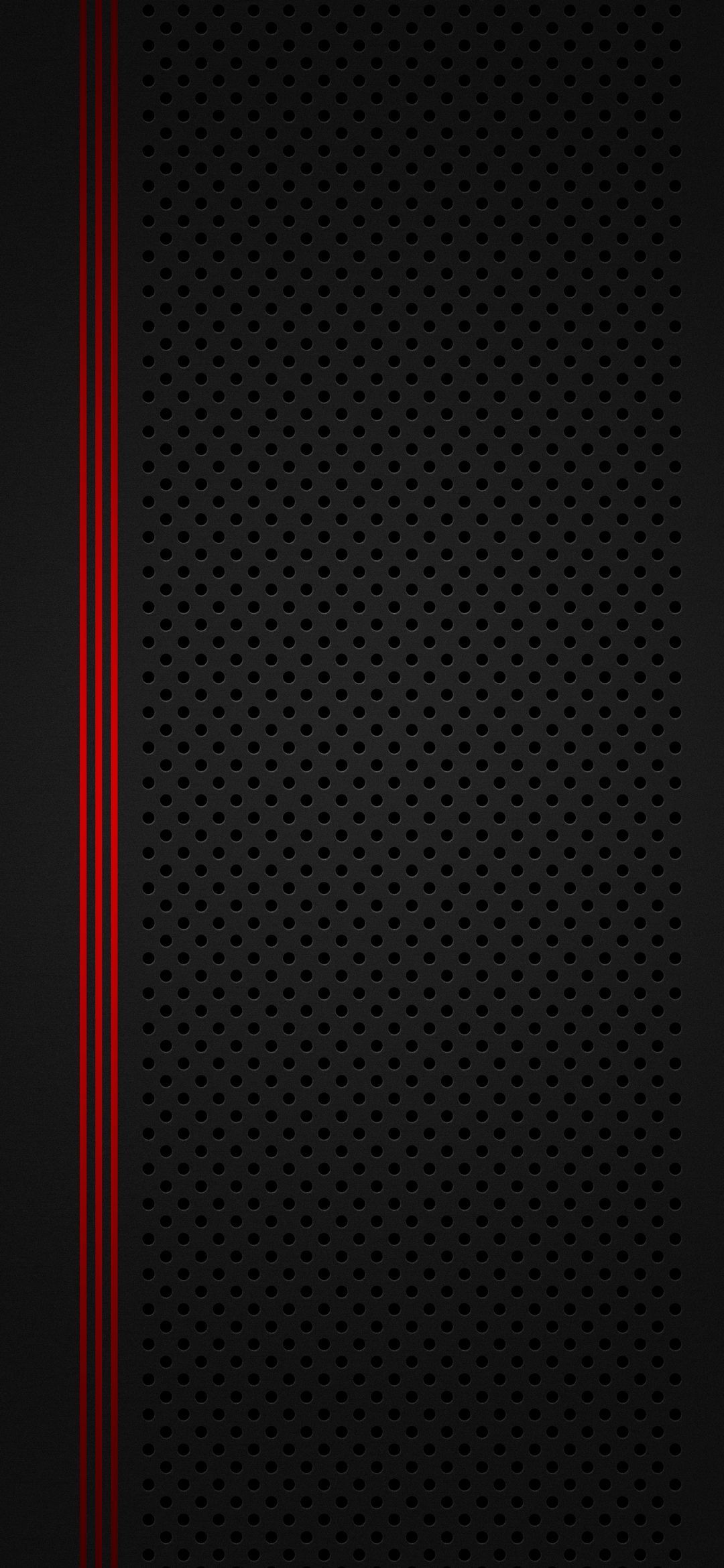 Black Perforated Metal Red - industrial wallpaper for OpersCraft