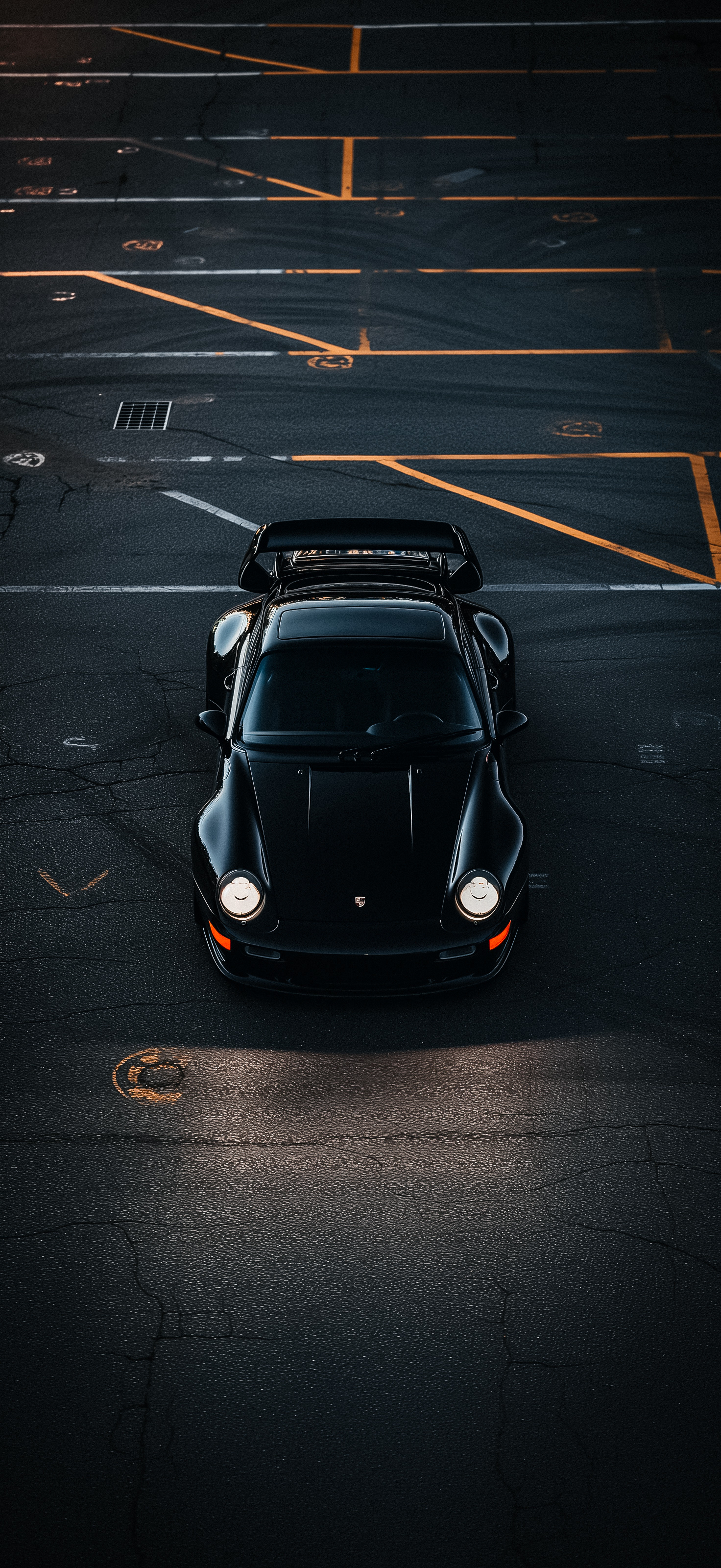 Black Porsche on Asphalt - porsche wallpaper for OpersCraft