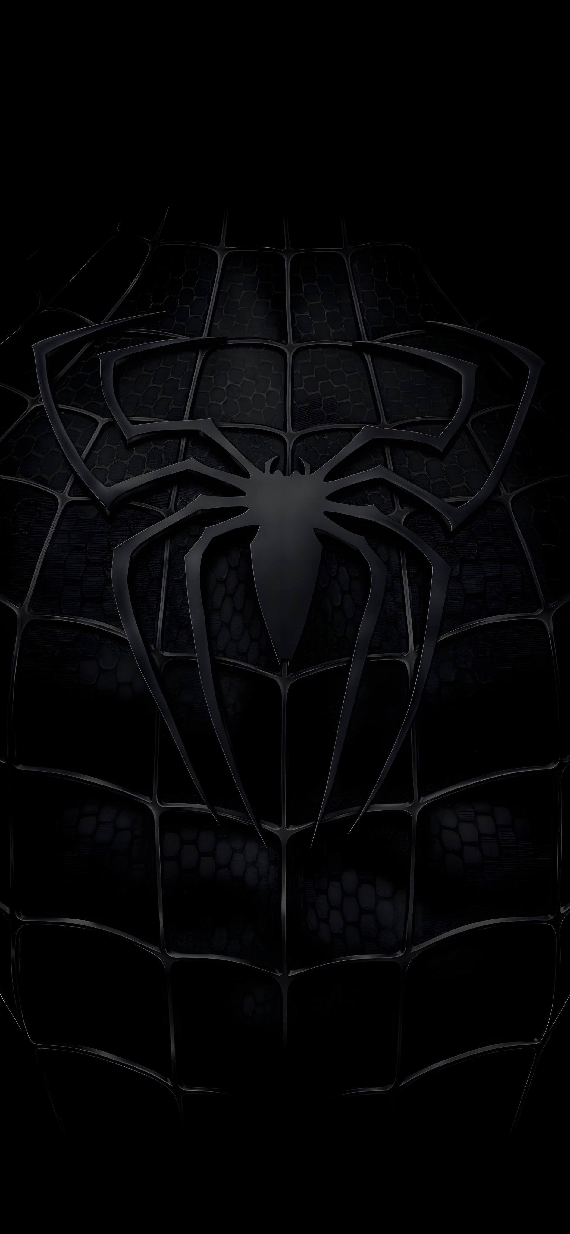 Black Spider Suit Emblem - spider-man wallpaper for OpersCraft
