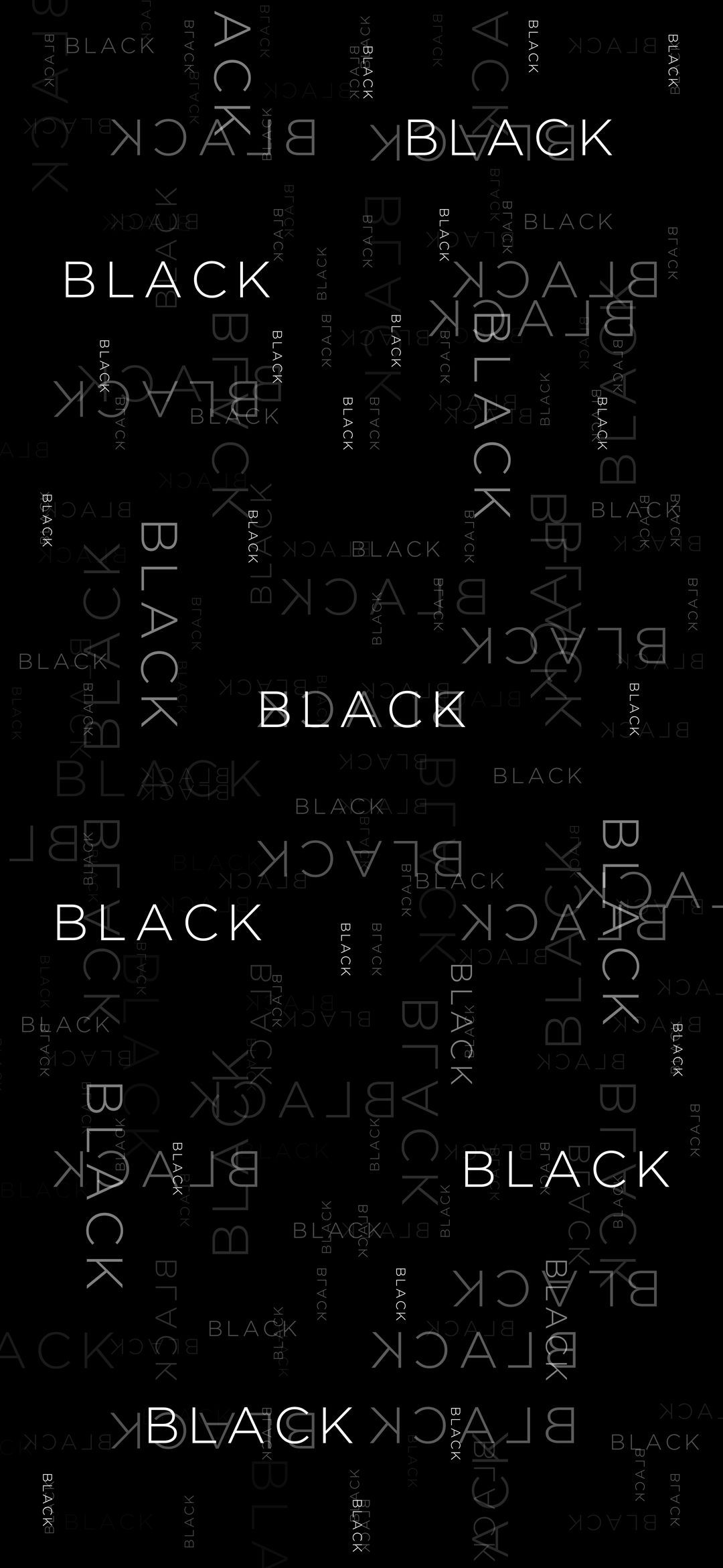 Black Text Pattern - abstract wallpaper for OpersCraft
