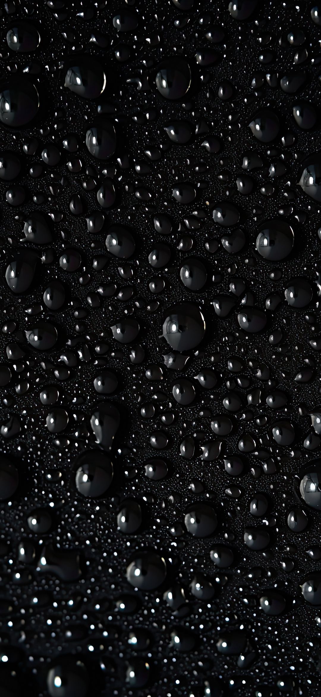 Black Water Droplets Texture - texture wallpaper for OpersCraft