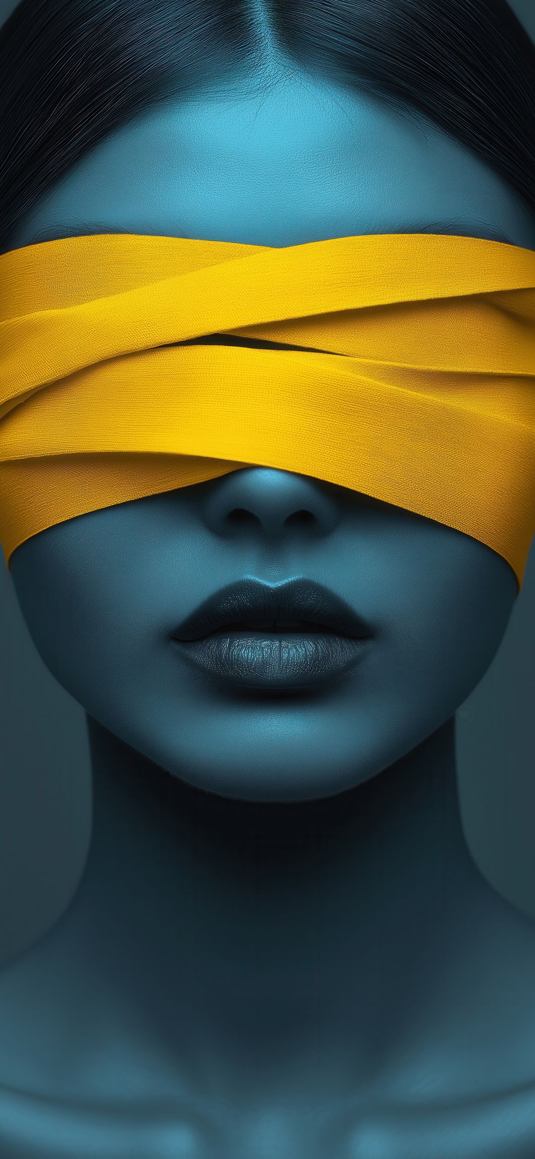 Blindfolded Woman Portrait - dope wallpaper for OpersCraft