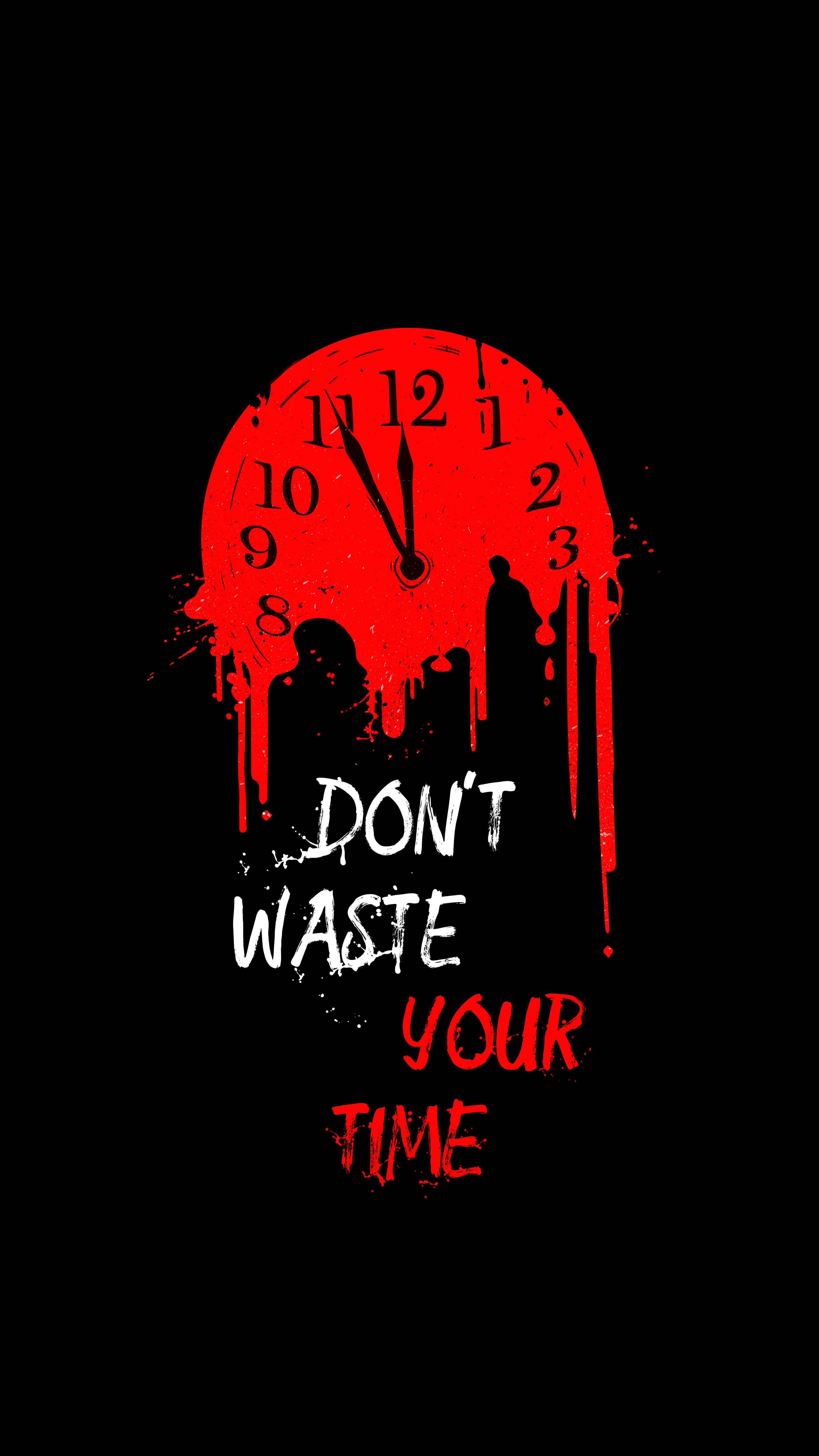 Bloody Time Reminder - quotes wallpaper for OpersCraft
