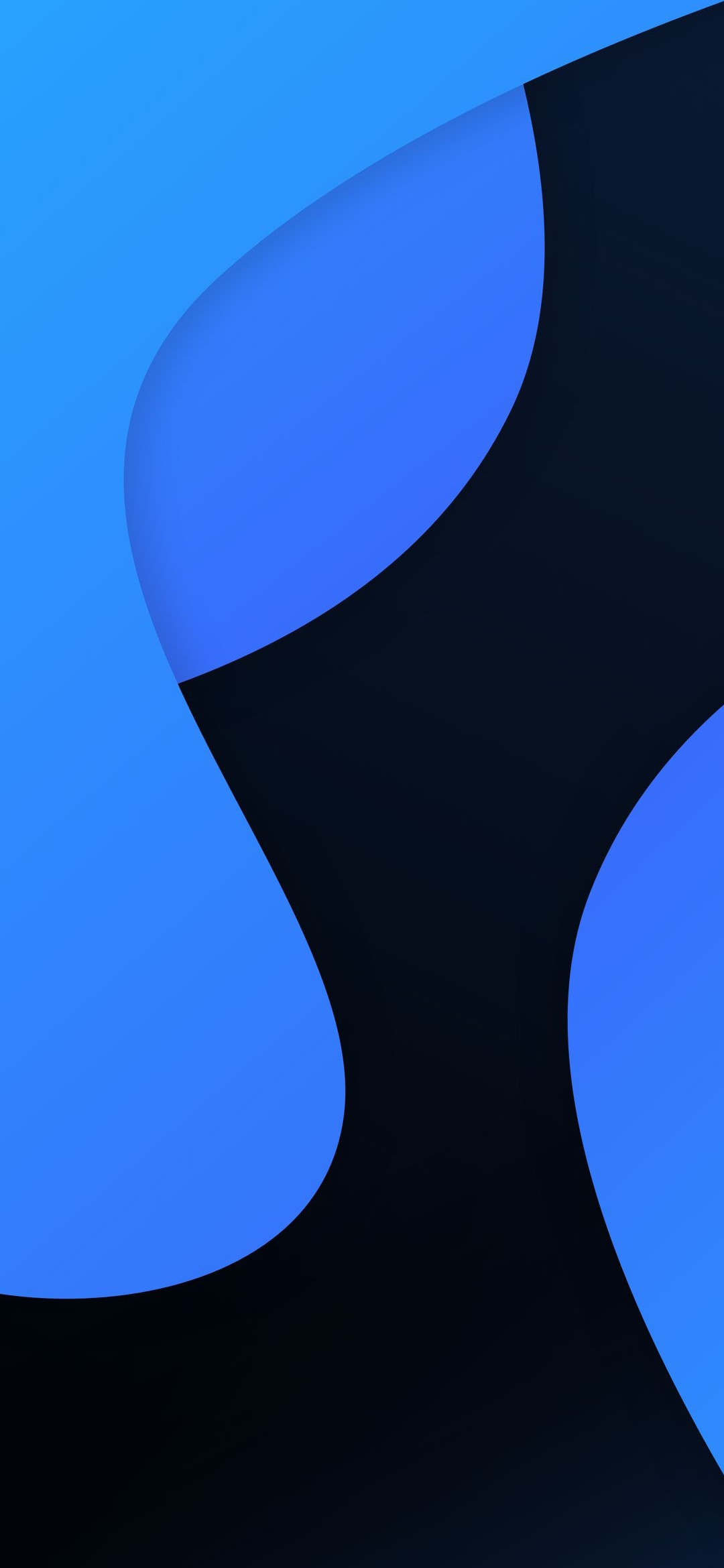 Blue Abstract Shapes - abstract wallpaper for OpersCraft
