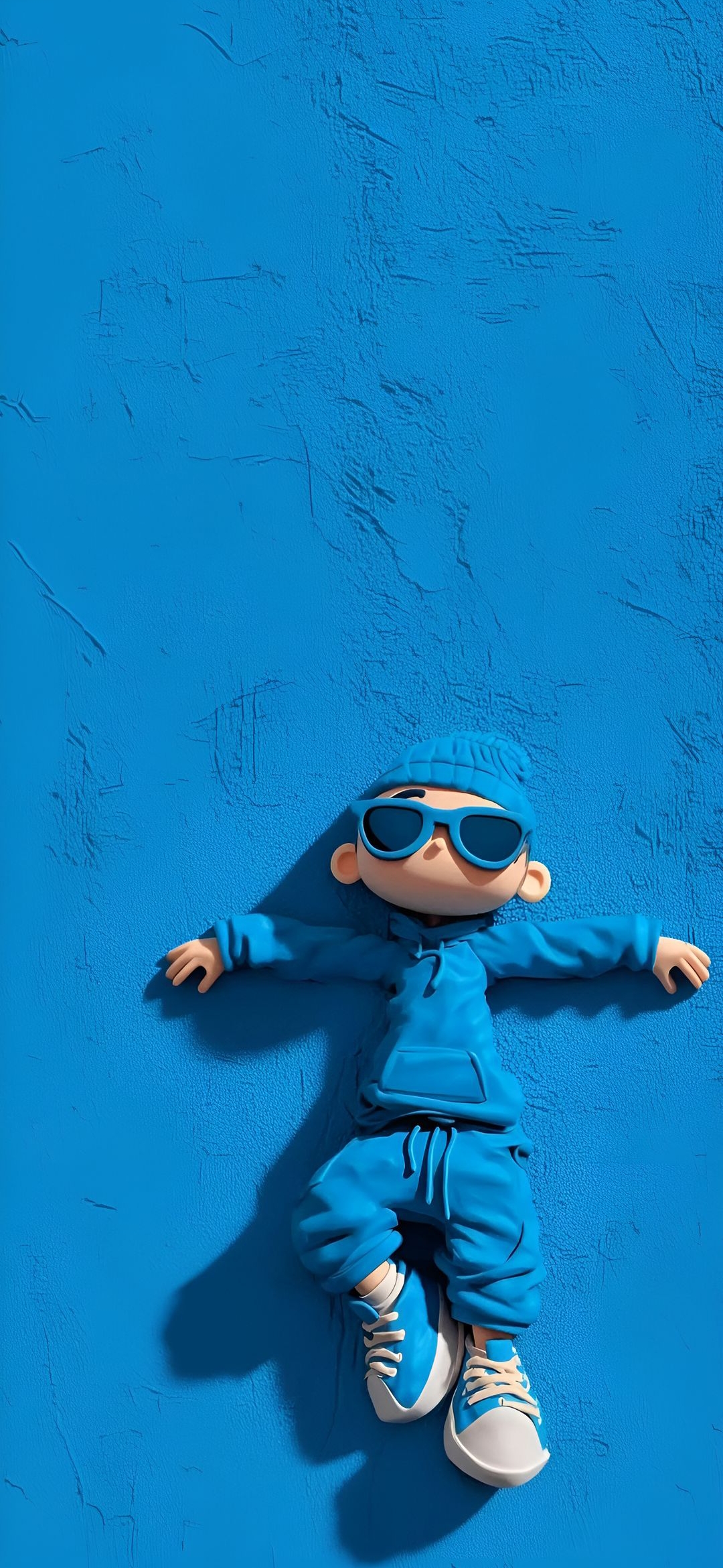 Blue Cartoon Character - dope wallpaper for OpersCraft