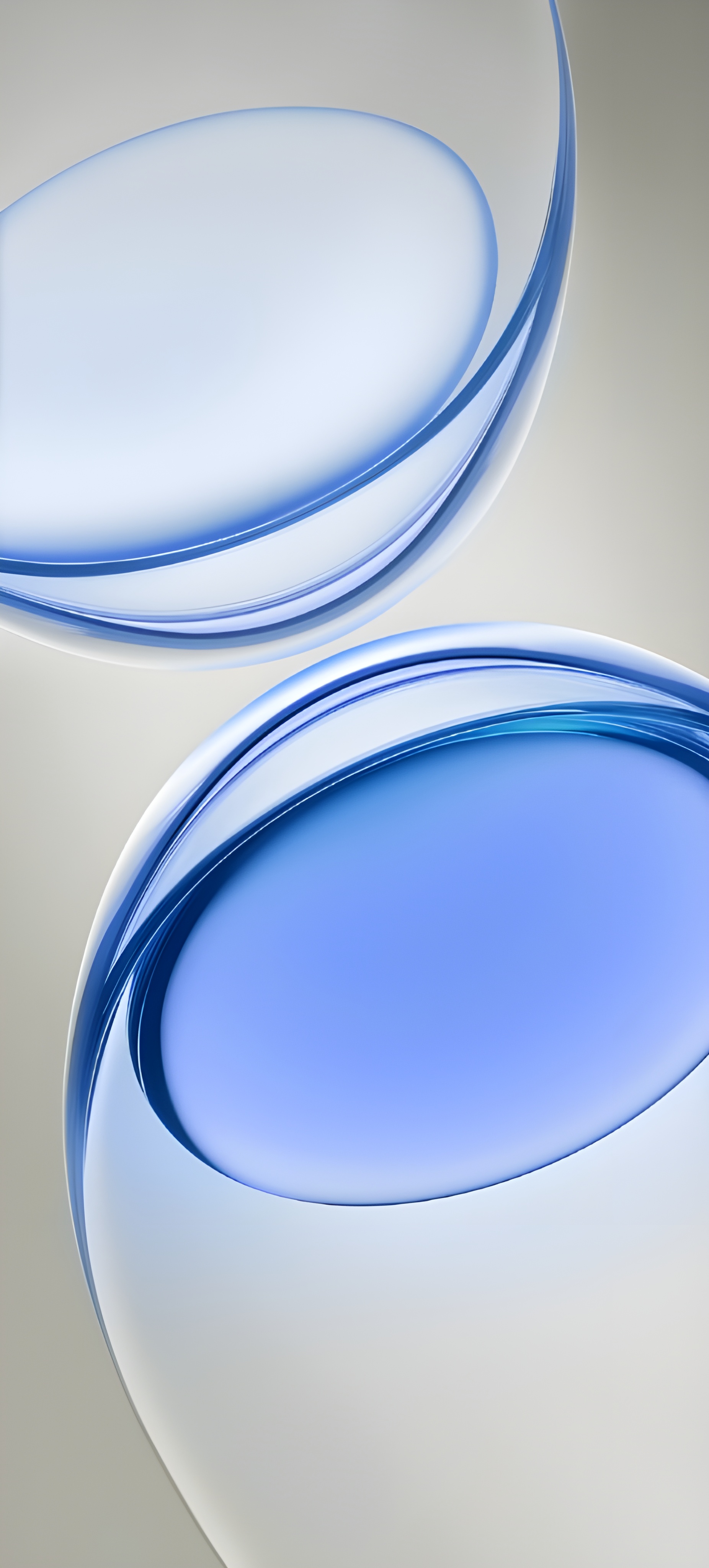 Blue Glass Orbs - abstract wallpaper for OpersCraft