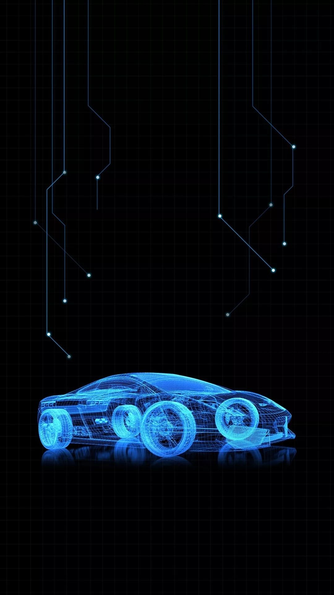 Blueprint Car Technology - technology wallpaper for OpersCraft