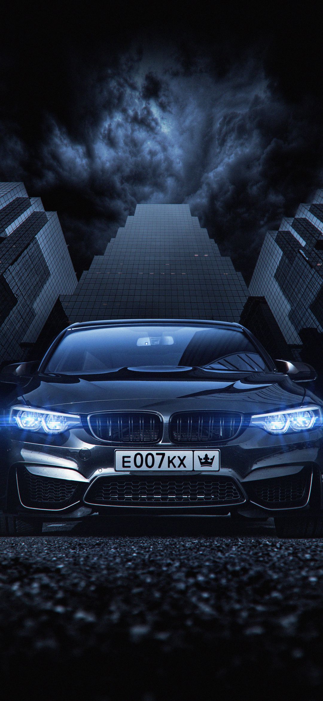 BMW Dark Cityscape - cars wallpaper for OpersCraft